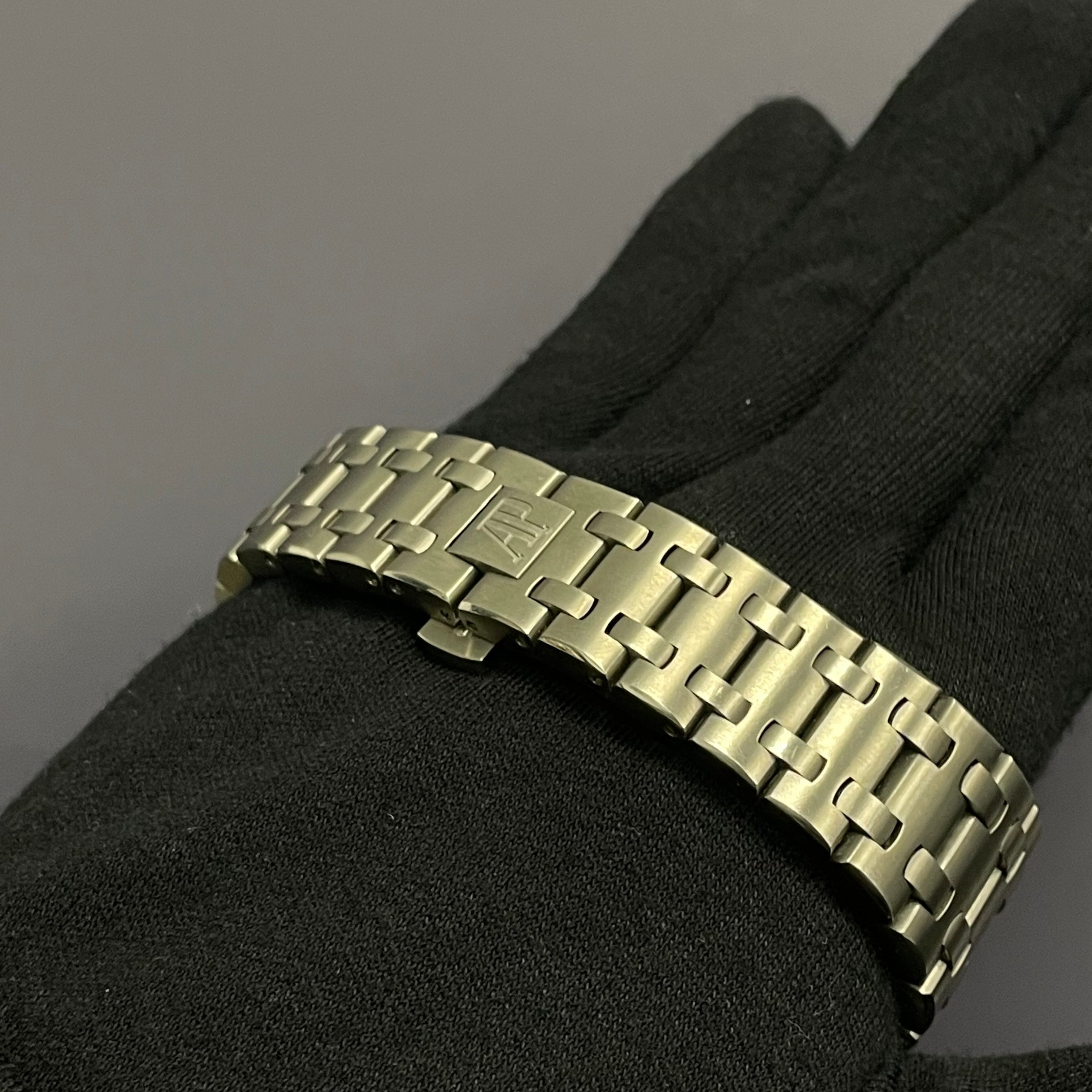 Audemars Piguet Royal Oak 42mm Grey Dial Watch Ref# 26170TI.OO.1000TI.01 - Happy Jewelers Fine Jewelry Lifetime Warranty