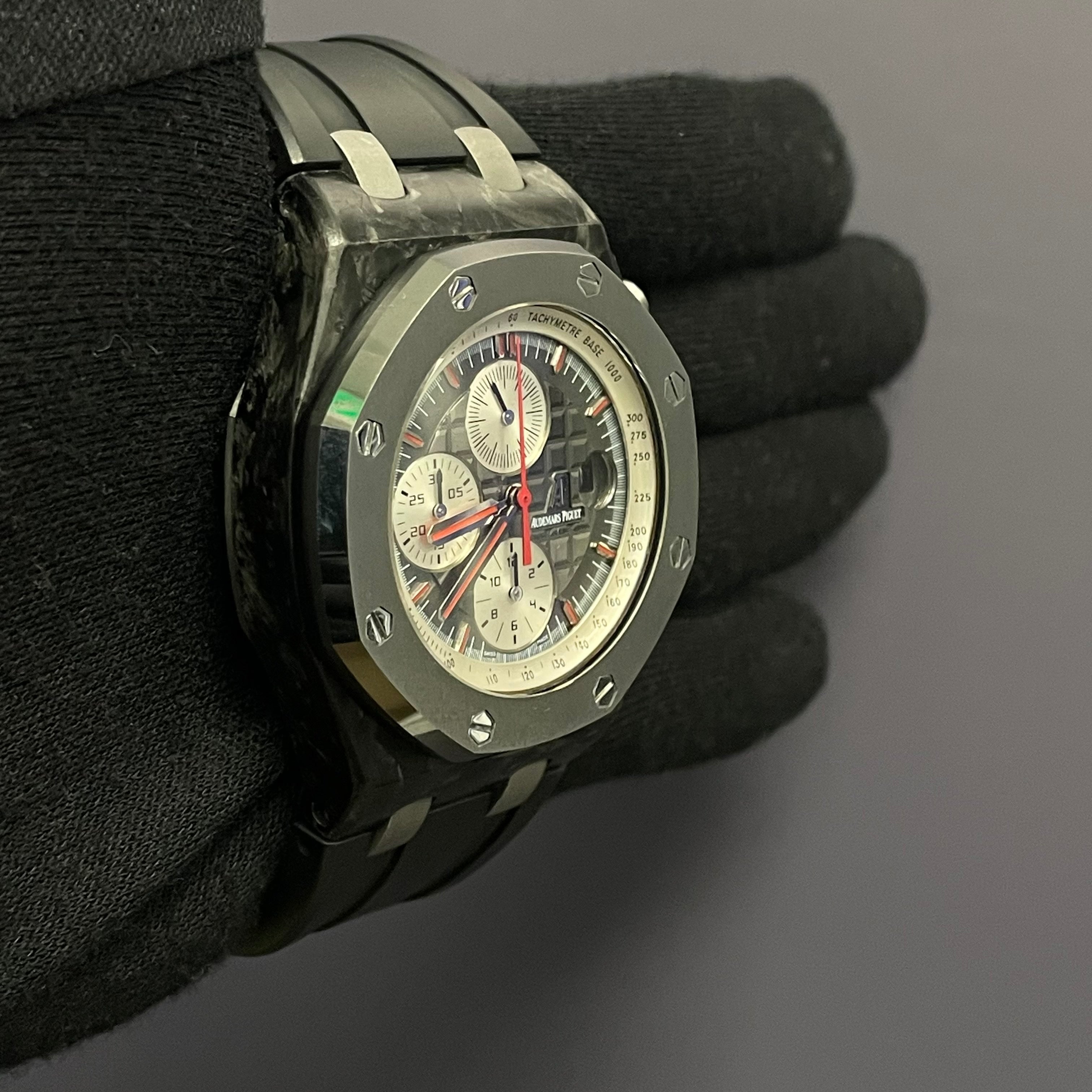 Audemars Piguet Royal Oak 42mm Grey Dial Watch Ref# 26202AU.OO.D002CA - Happy Jewelers Fine Jewelry Lifetime Warranty