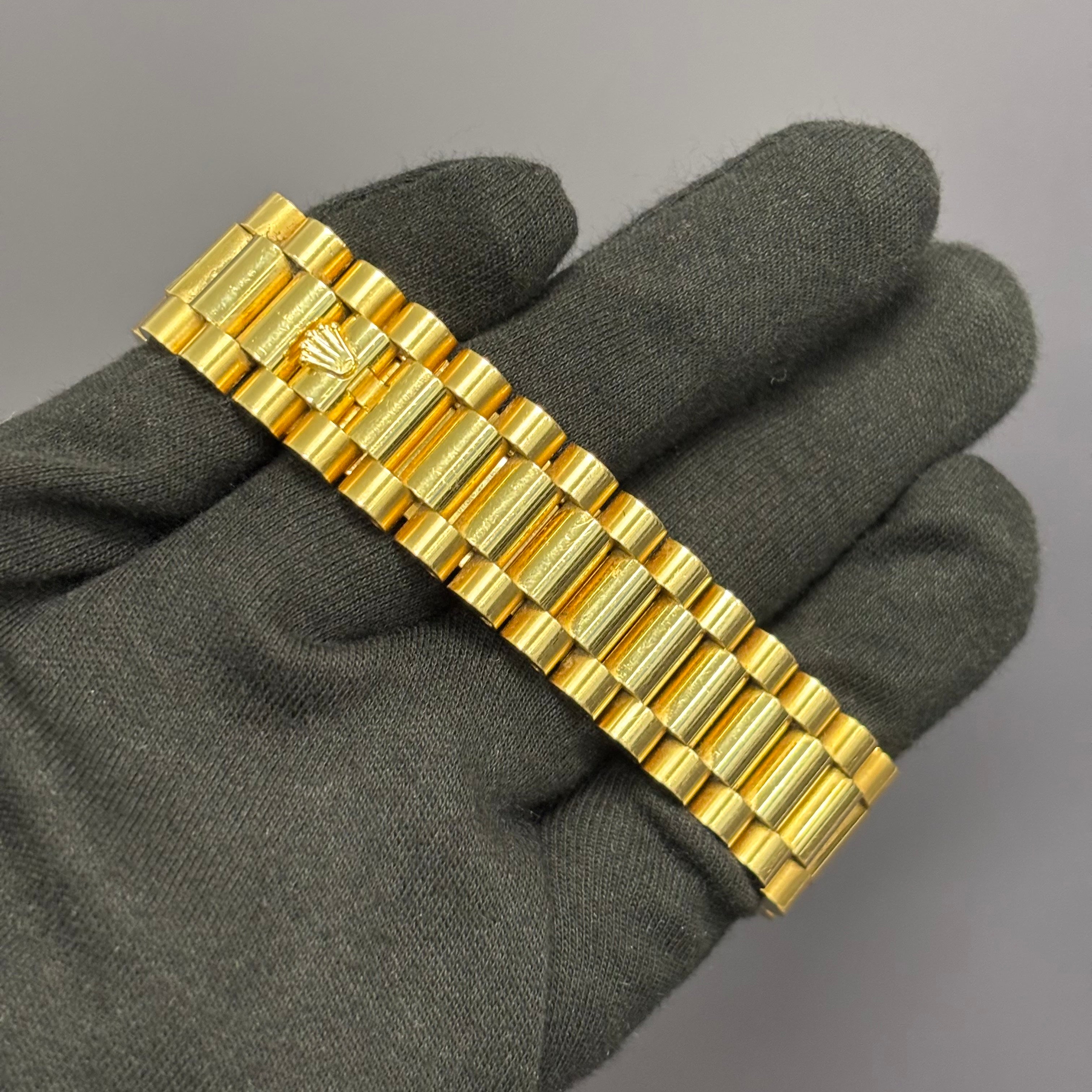 Rolex Day-Date 41mm Black Dial Watch Ref# 218238 - Happy Jewelers Fine Jewelry Lifetime Warranty