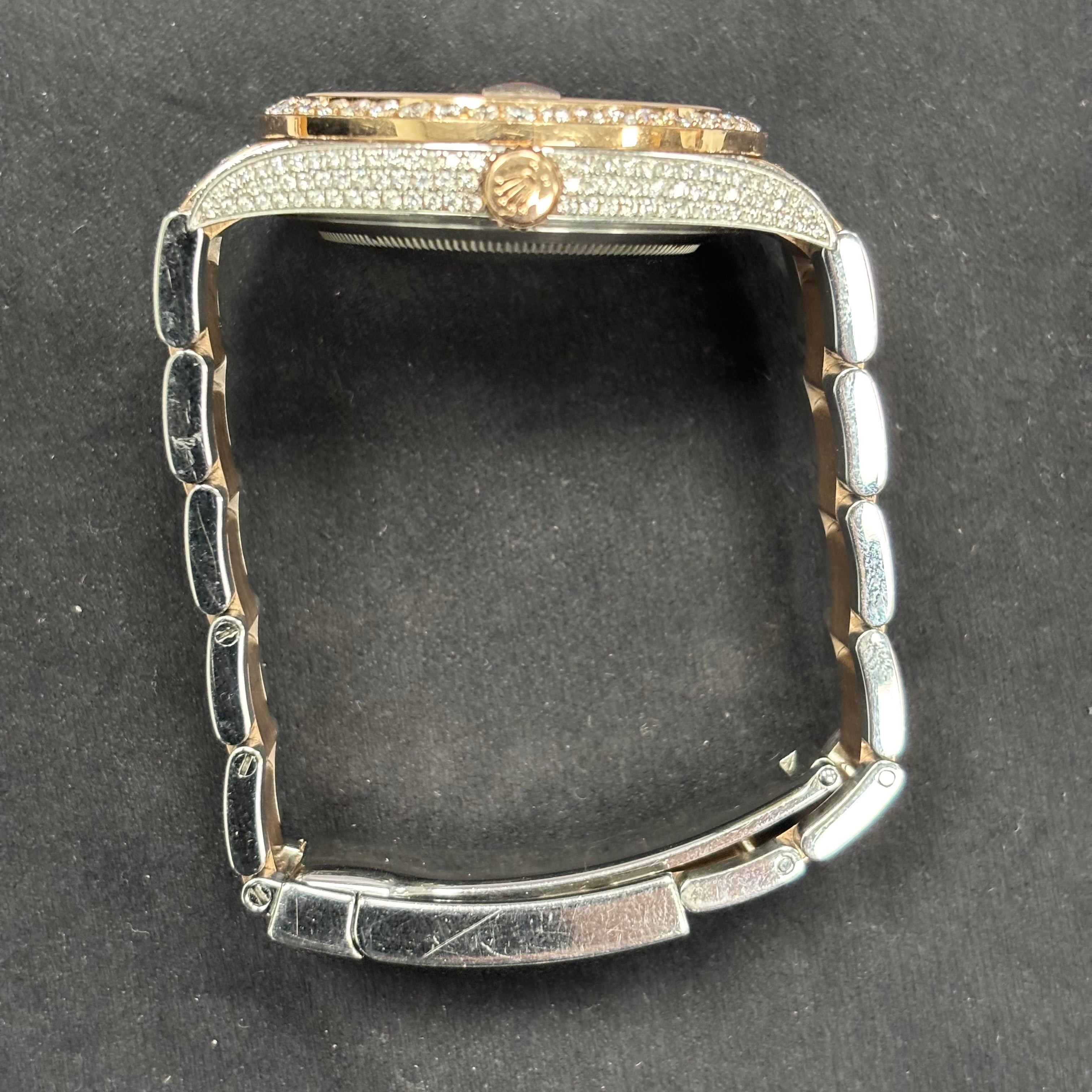 Rolex Datejust 41mm Pave Dial Watch Ref# 126331 - Happy Jewelers Fine Jewelry Lifetime Warranty