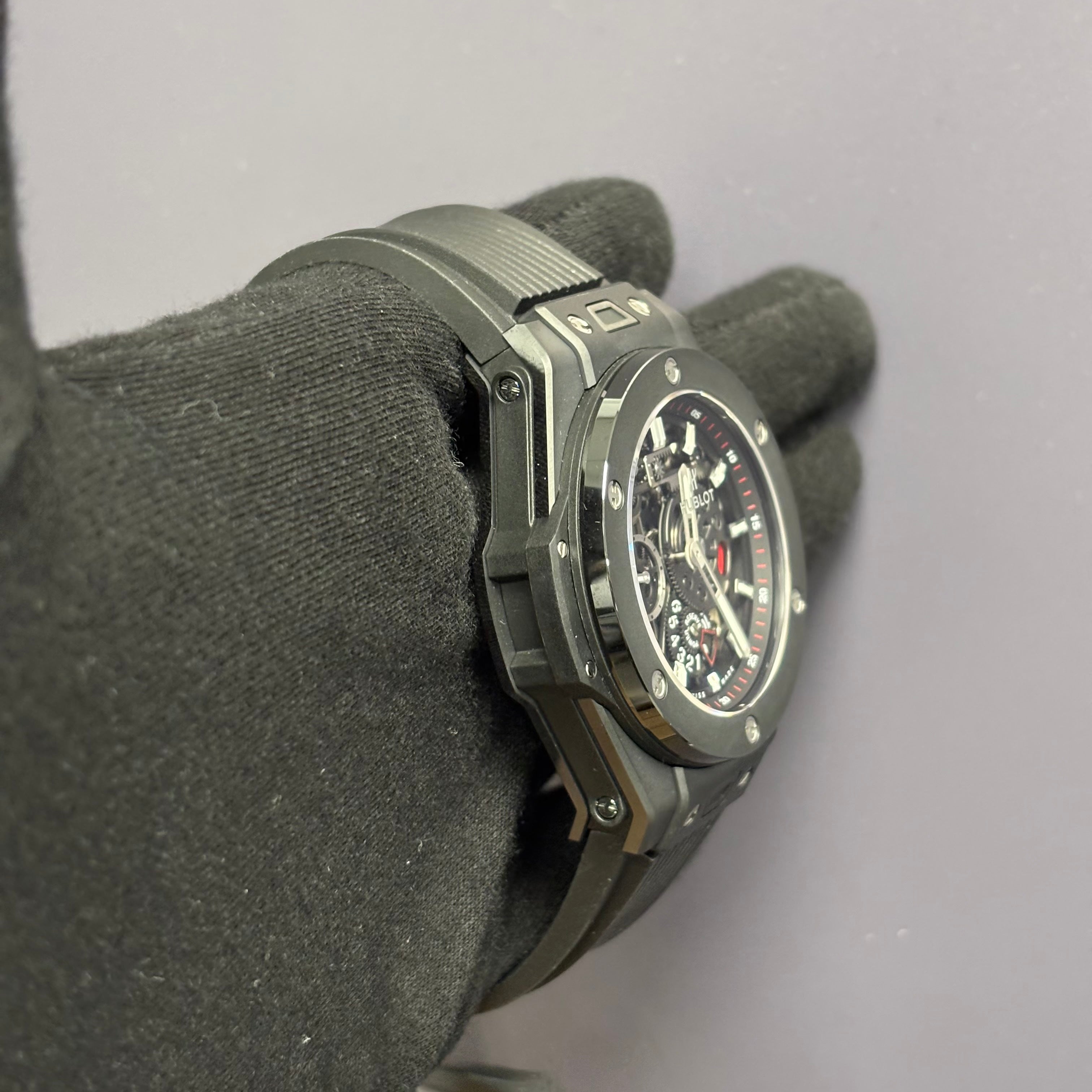 Hublot Big Bang 45mm Openwork Dial Watch Ref# 414.CI.1123.RX - Happy Jewelers Fine Jewelry Lifetime Warranty