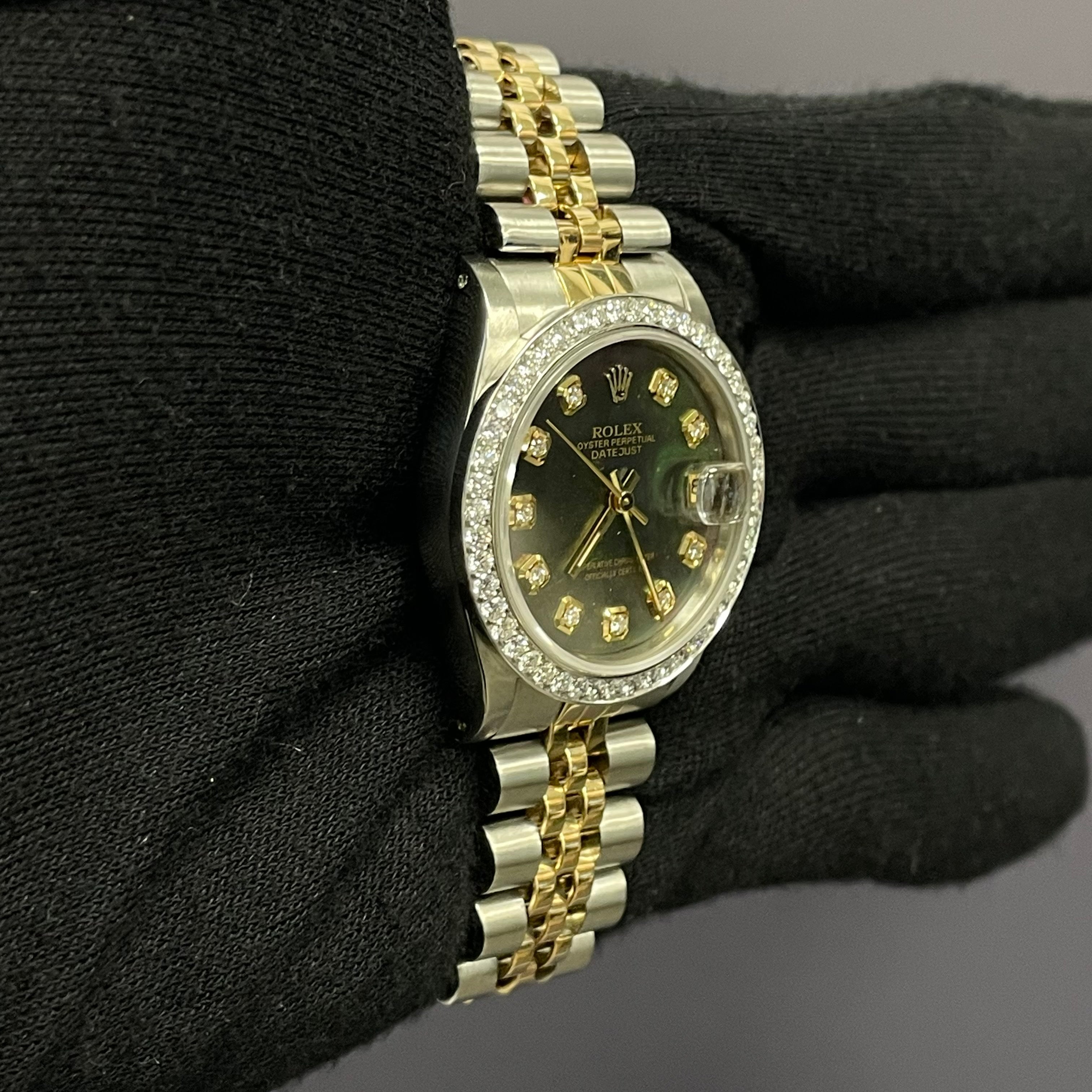 Rolex Datejust 31mm MOP Dial Watch Ref# 68273 - Happy Jewelers Fine Jewelry Lifetime Warranty