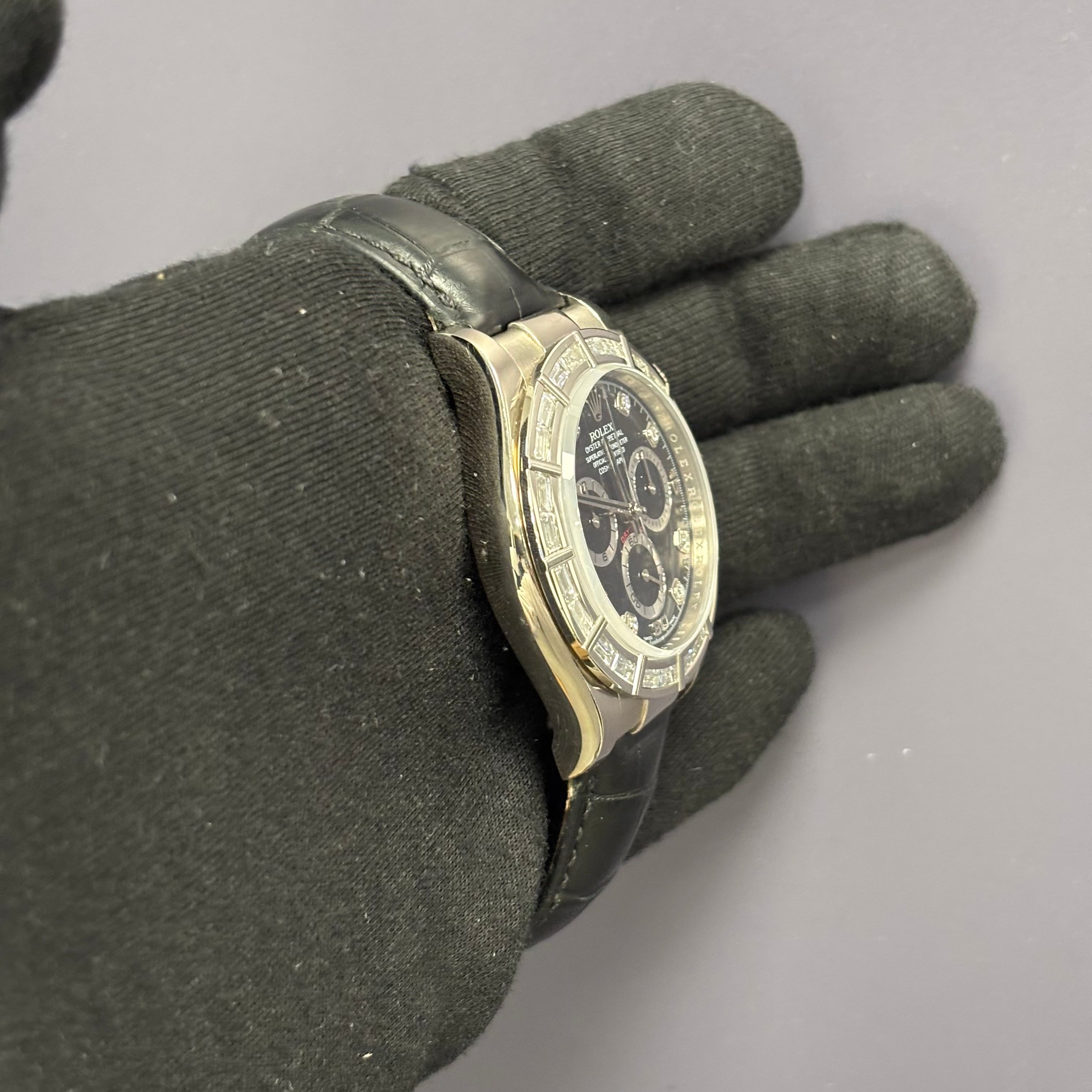 Rolex Daytona 40mm Black Dial Watch Ref# 116589BR - Happy Jewelers Fine Jewelry Lifetime Warranty