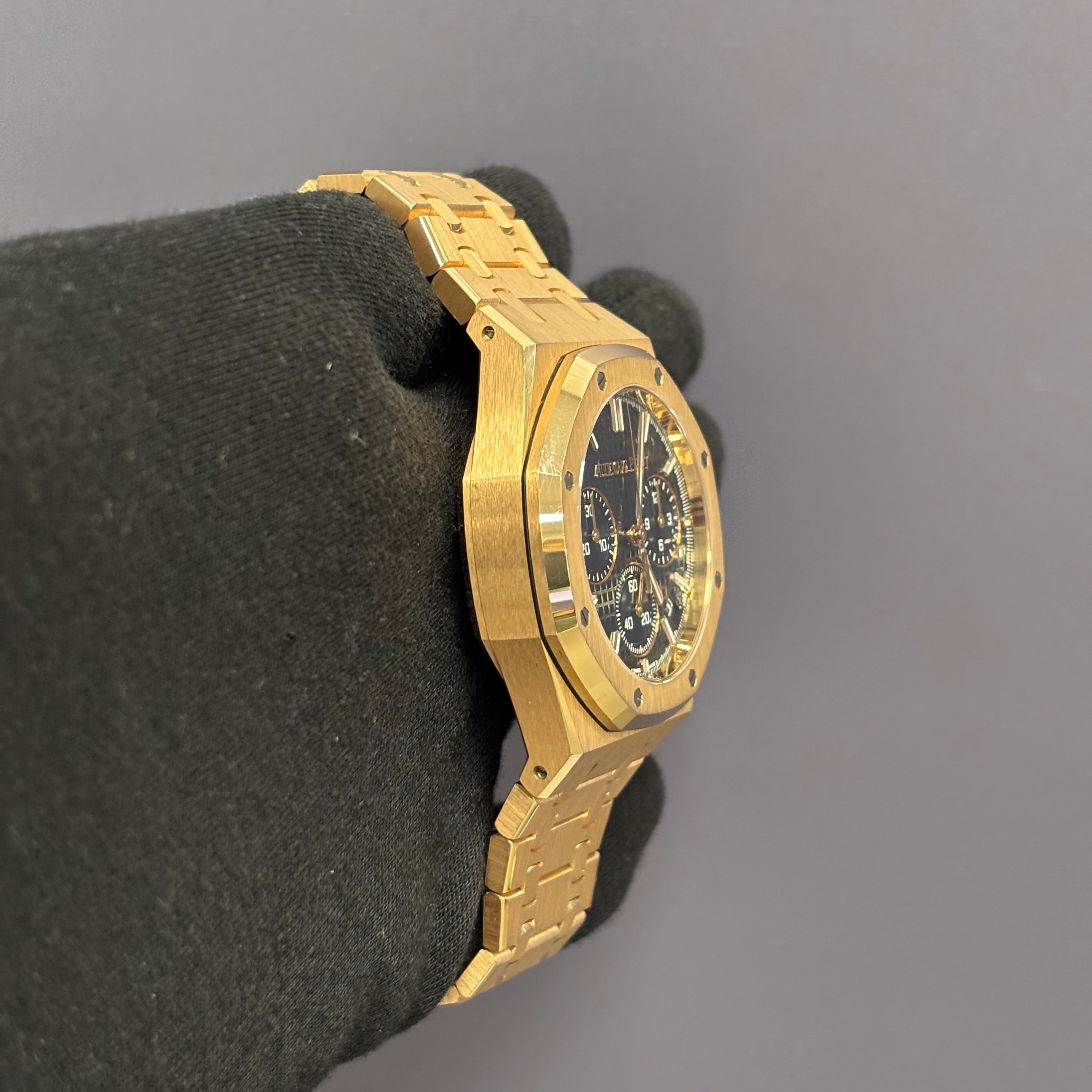 Audemars Piguet Royal Oak 41mm Blue Dial Watch Ref# 26240OR.OO.D315CR.01 - Happy Jewelers Fine Jewelry Lifetime Warranty