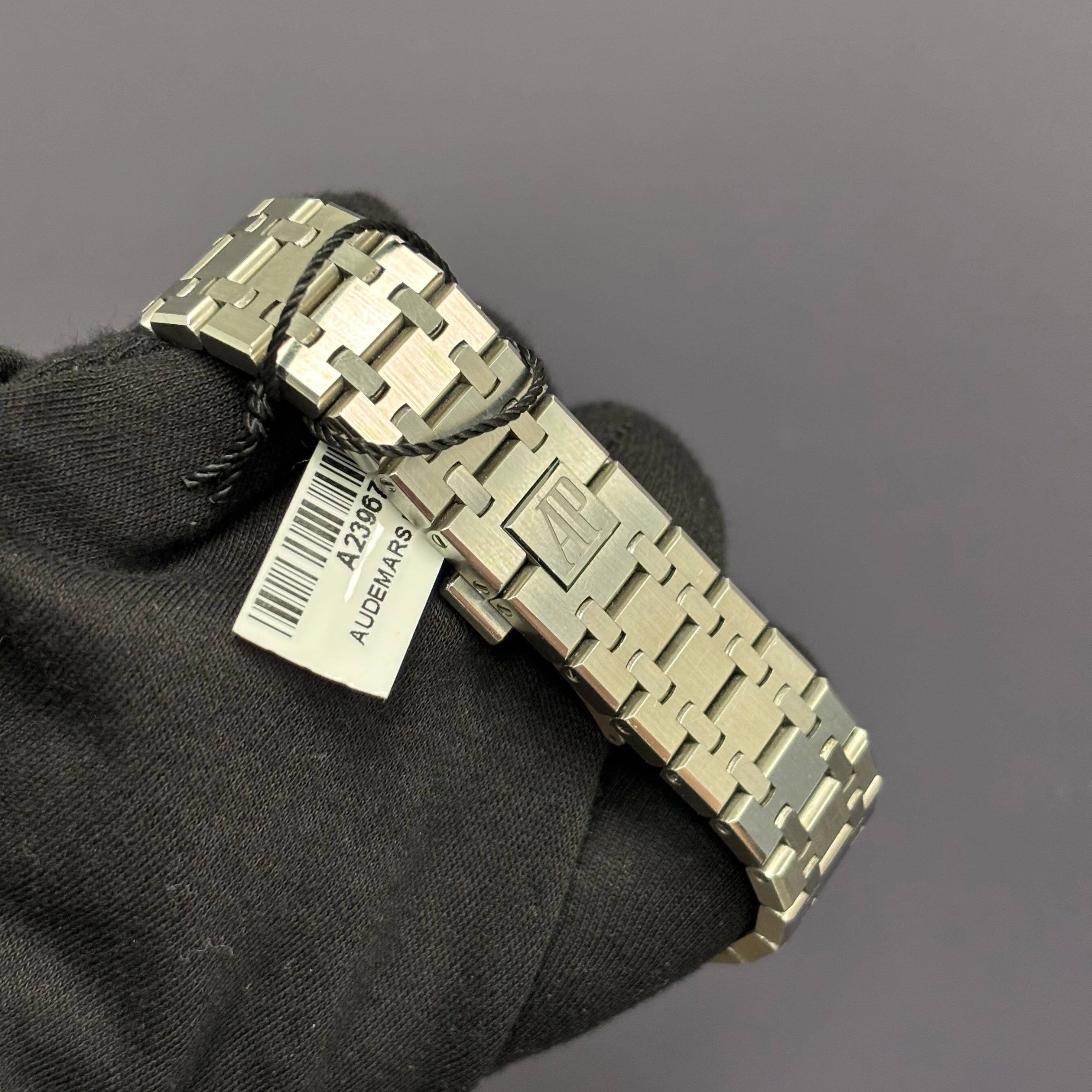 Audemars Piguet Royal Oak 41mm Grey Dial Watch Ref# 15500ST.OO.1220ST.02 - Happy Jewelers Fine Jewelry Lifetime Warranty