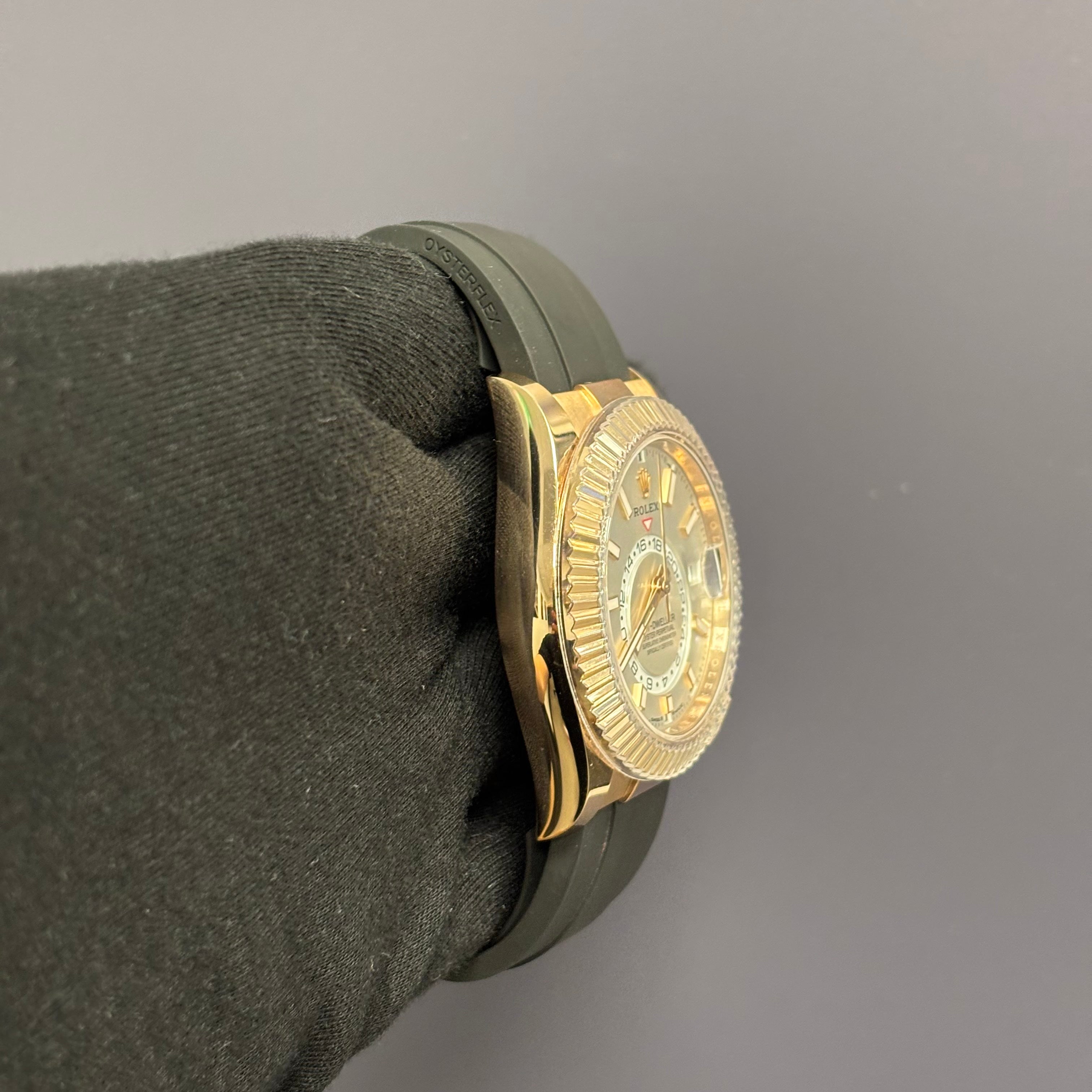 Rolex Sky-Dweller 42mm White Dial Watch Ref# 336235 - Happy Jewelers Fine Jewelry Lifetime Warranty