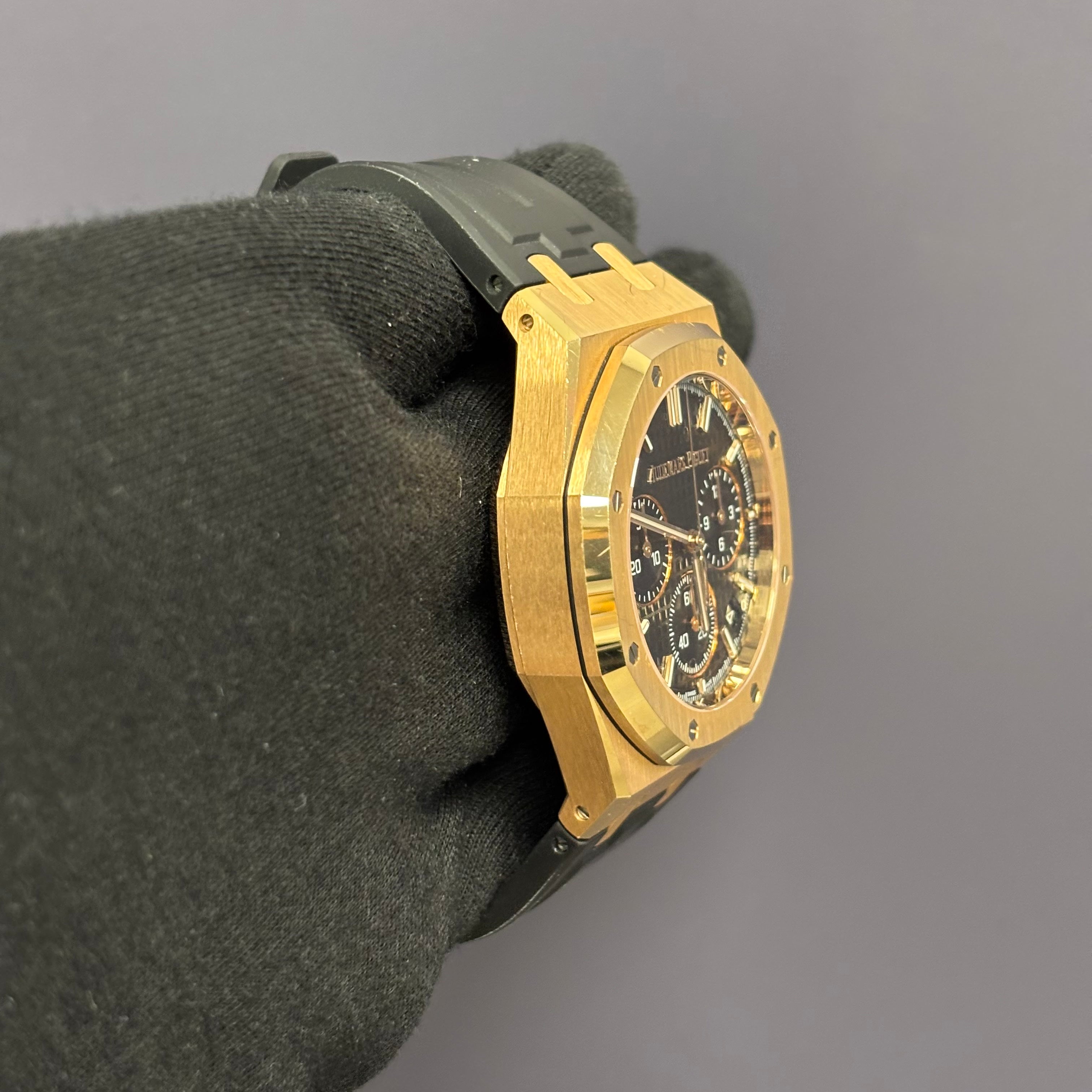 Audemars Piguet Royal Oak 41mm Black Dial Watch Ref# 26240OR.OO.D002CR.02 - Happy Jewelers Fine Jewelry Lifetime Warranty