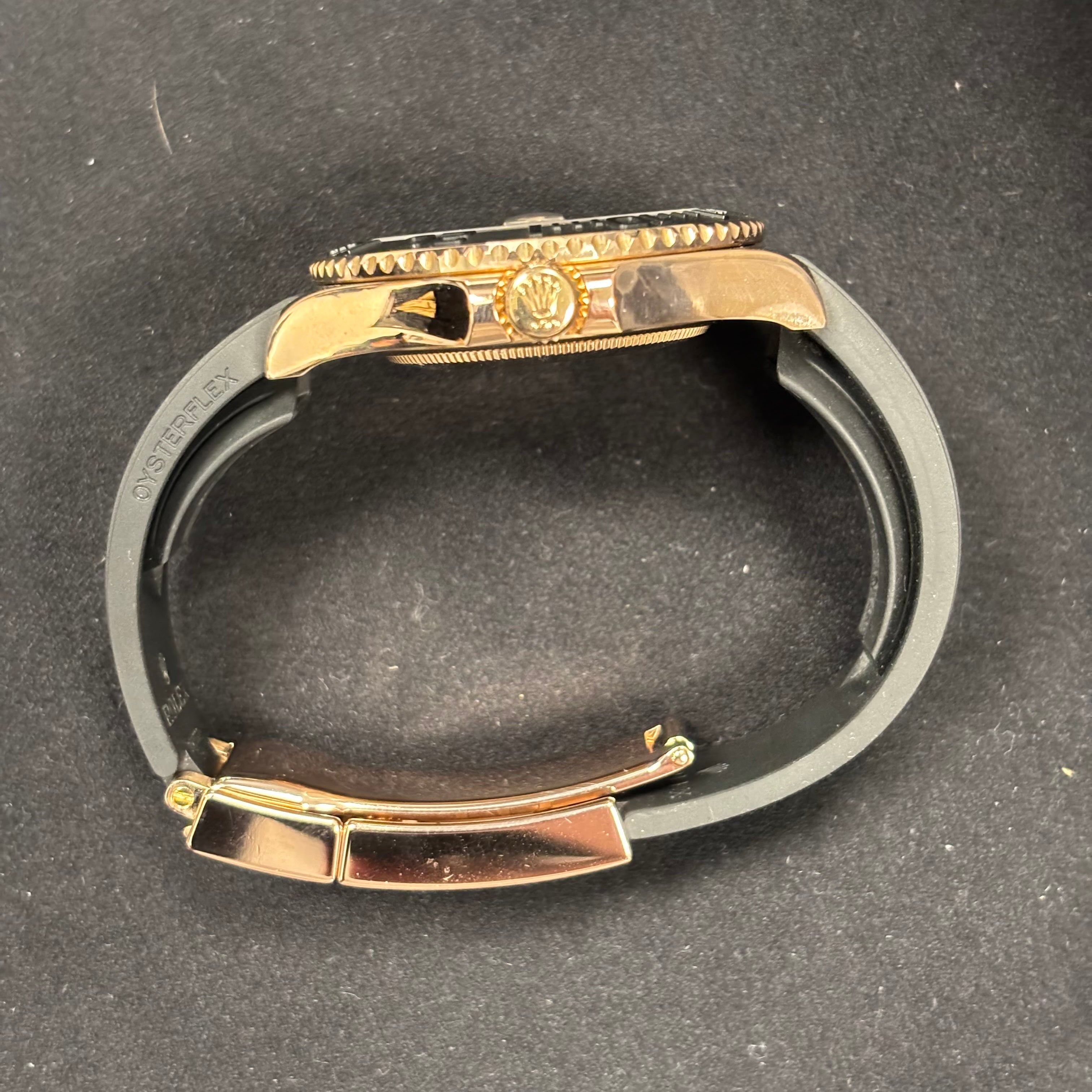 Rolex Yacht-Master 37mm Black Dial Watch Ref# 268655 - Happy Jewelers Fine Jewelry Lifetime Warranty