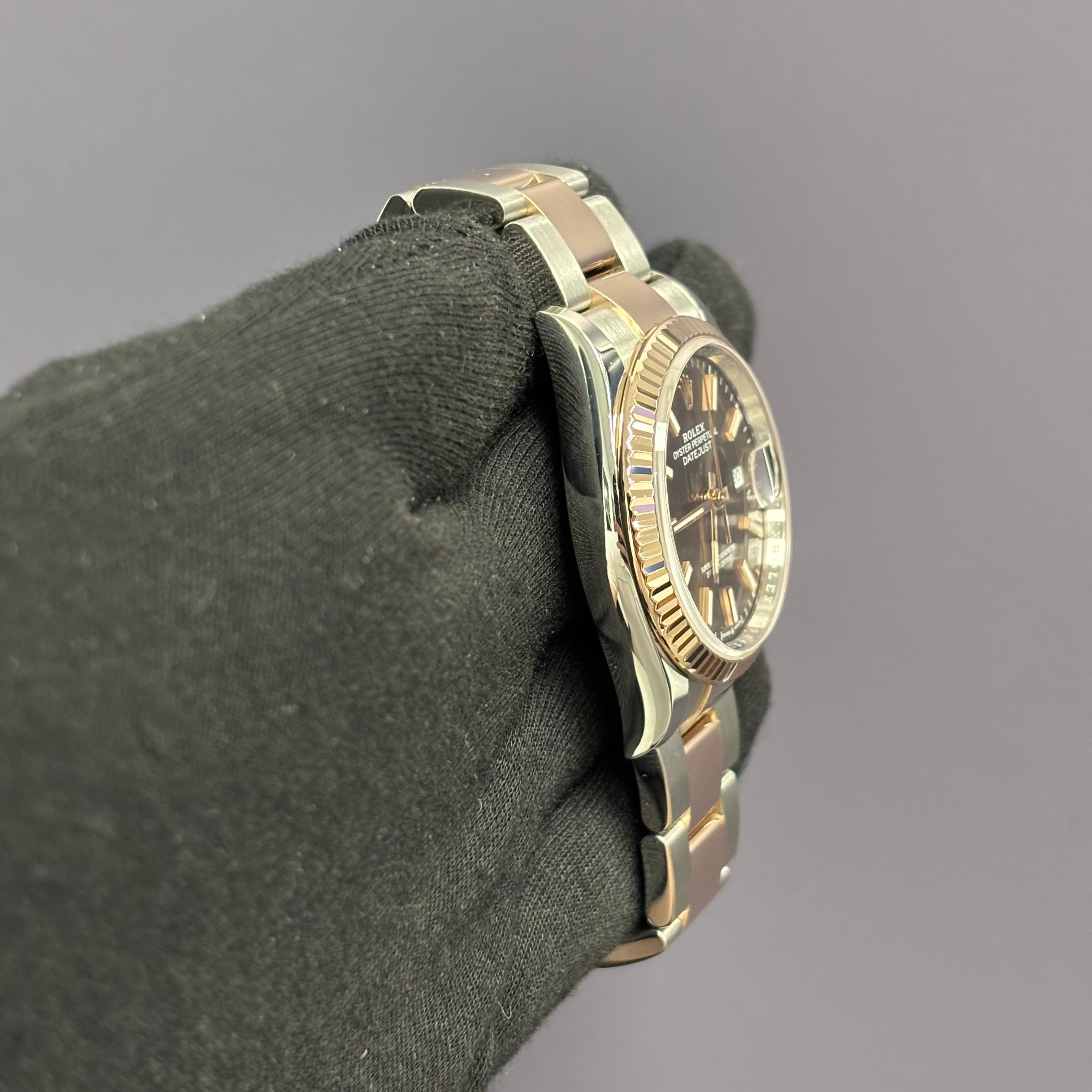 Rolex Datejust 36mm Chocolate Dial Watch Ref# 126231 - Happy Jewelers Fine Jewelry Lifetime Warranty