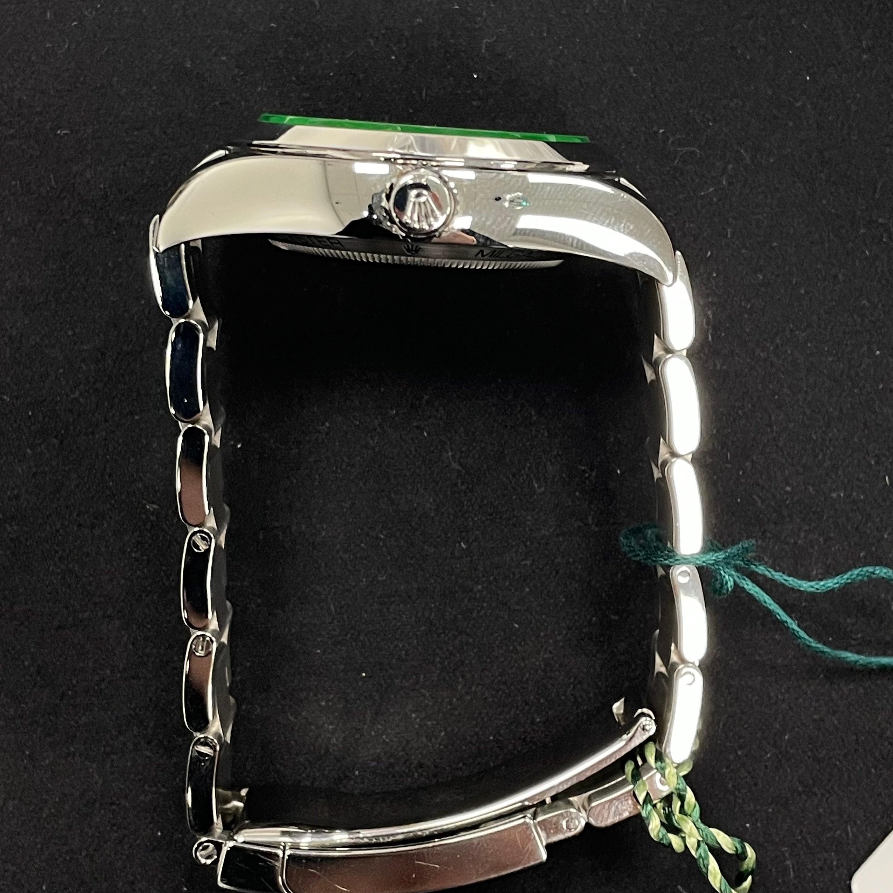 Rolex Milgauss 40mm Black Dial Watch Ref# 116400GV - Happy Jewelers Fine Jewelry Lifetime Warranty