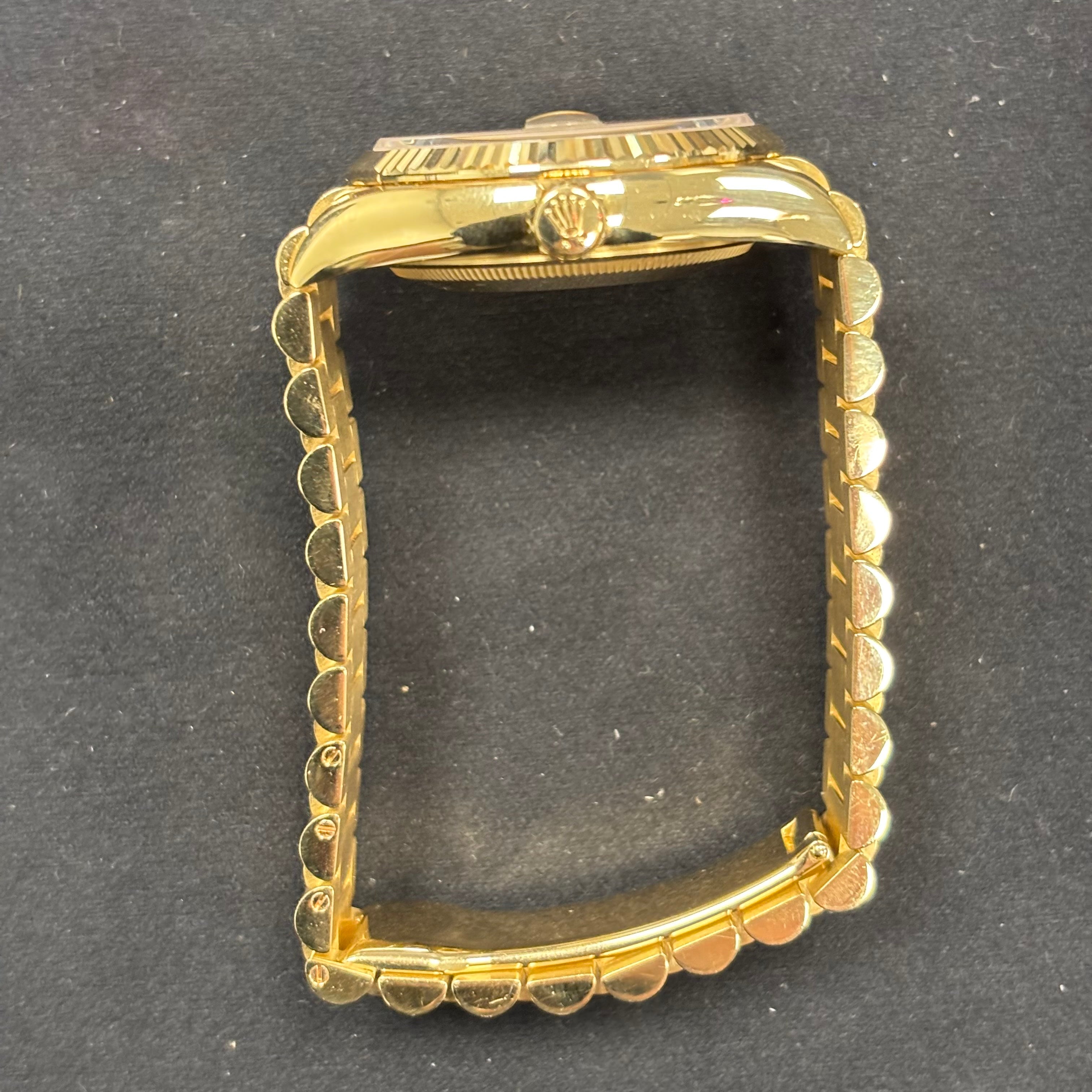 Rolex Day-Date 36mm Champagne Dial Watch Ref# 128238 - Happy Jewelers Fine Jewelry Lifetime Warranty