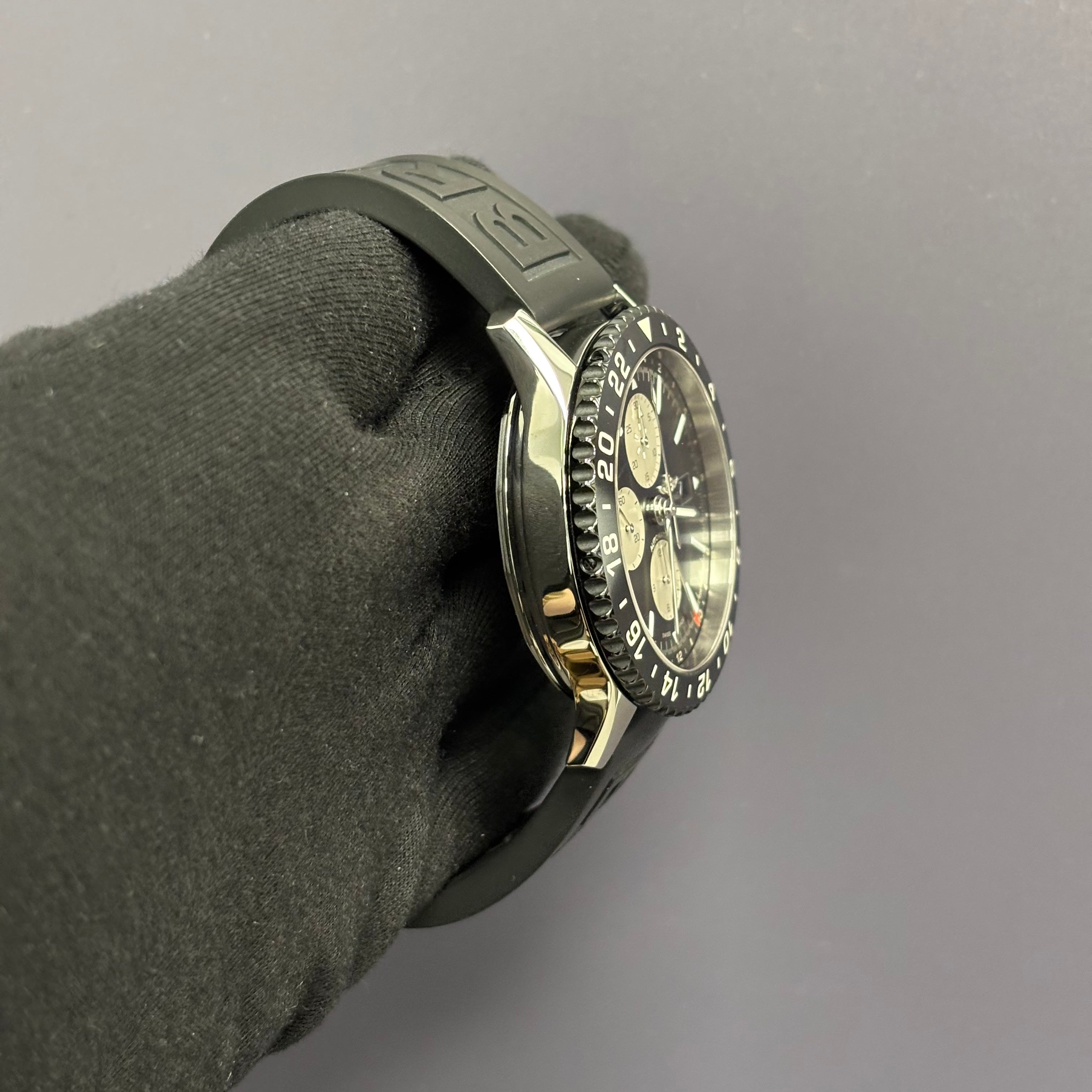 Breitling Chronoliner 46mm Black Dial Watch Ref# Y2431012/BE10 - Happy Jewelers Fine Jewelry Lifetime Warranty