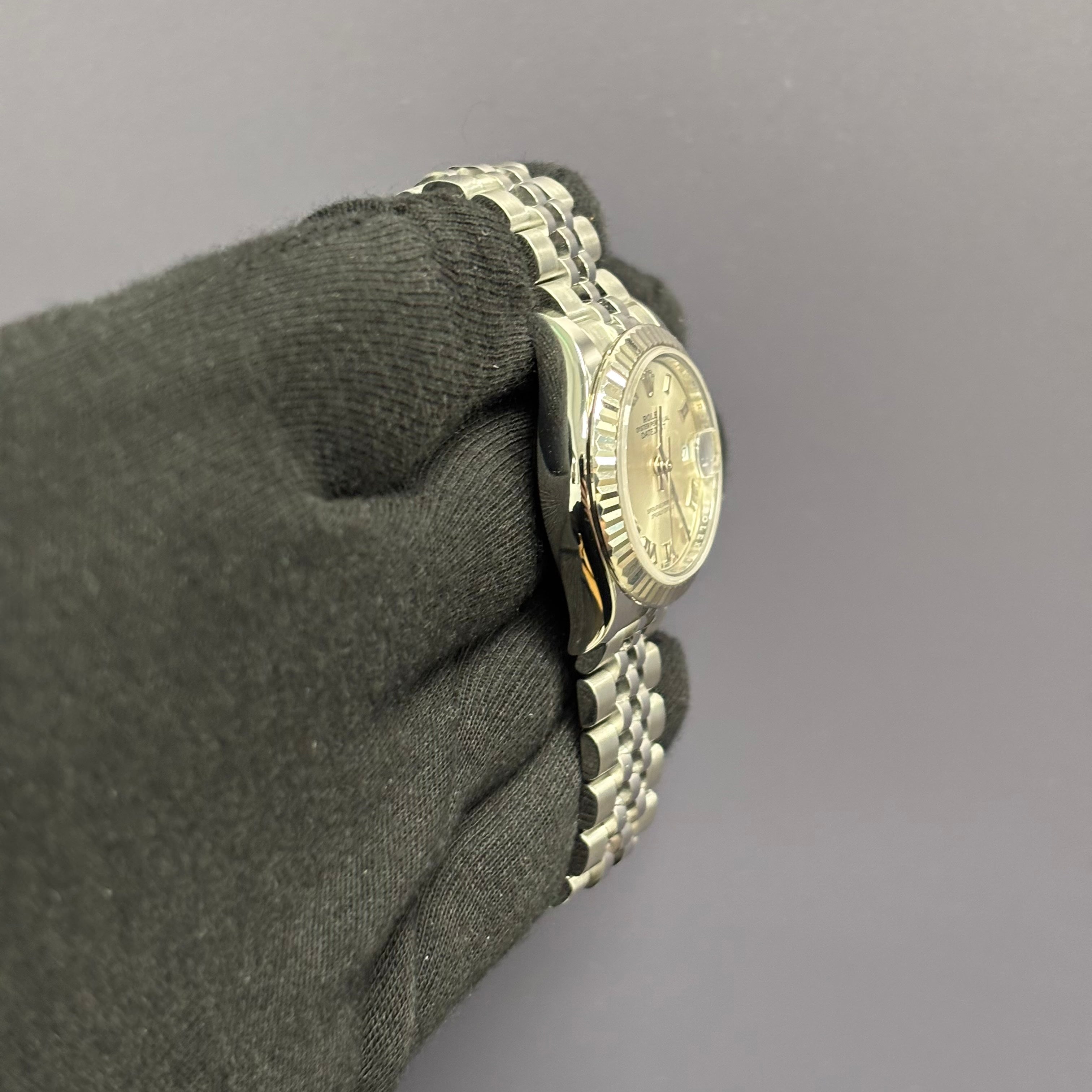 Rolex Datejust 28mm Silver Dial Watch Ref# 279174 - Happy Jewelers Fine Jewelry Lifetime Warranty