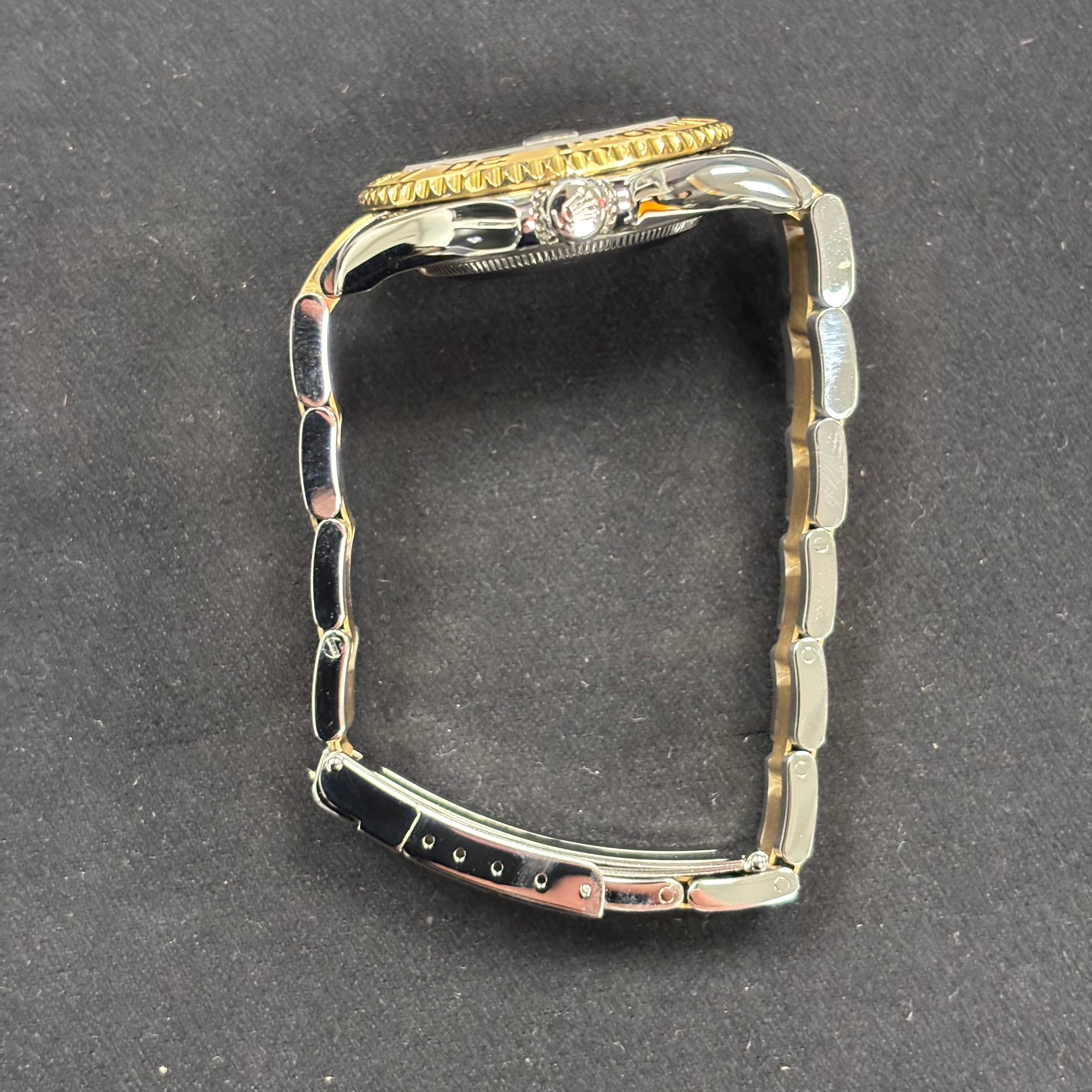 Rolex Yacht-Master 35mm Blue Dial Watch Ref# 68623 - Happy Jewelers Fine Jewelry Lifetime Warranty