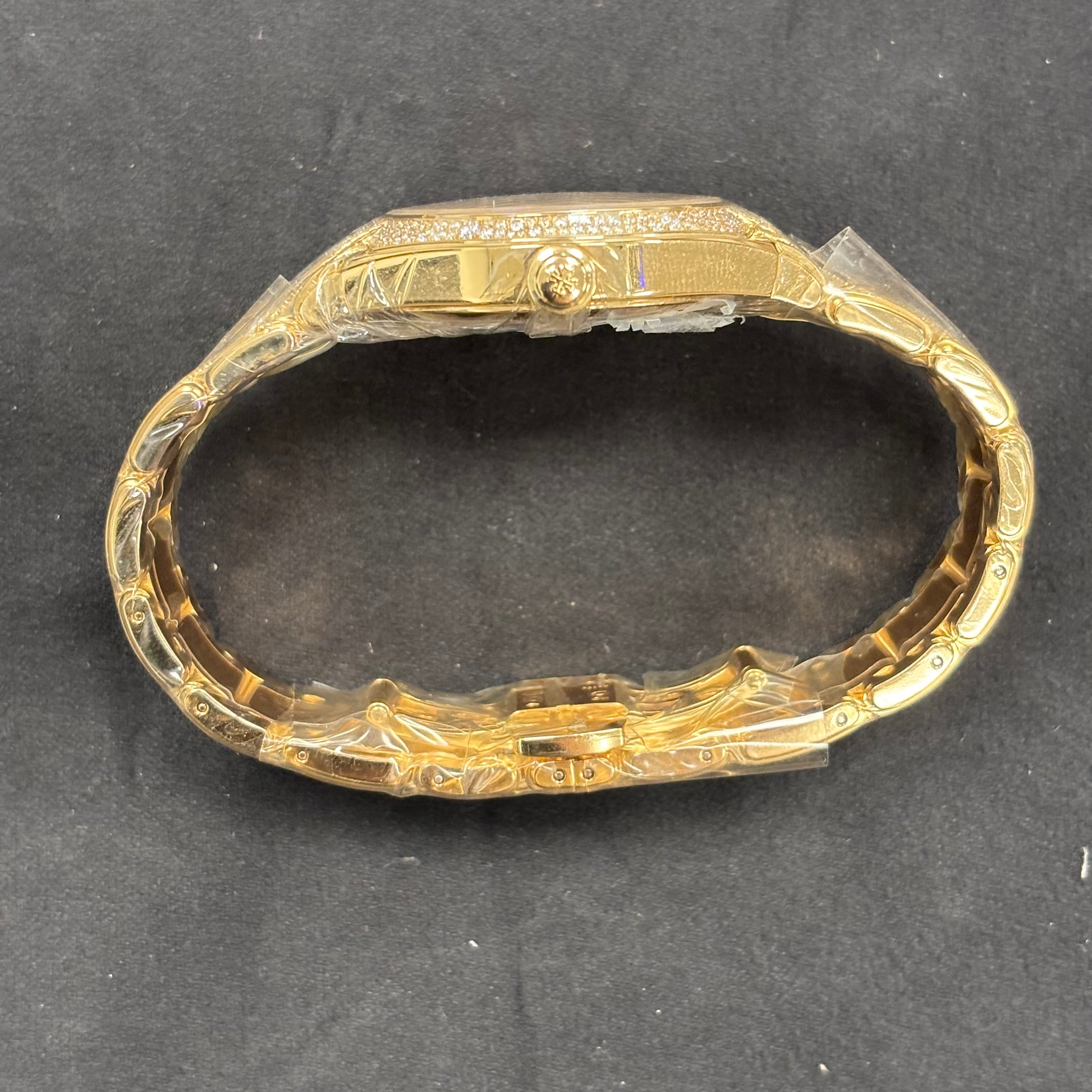 Patek Philippe Twenty-4 36mm Pave Dial Watch Ref# 7300/1450R-001 - Happy Jewelers Fine Jewelry Lifetime Warranty