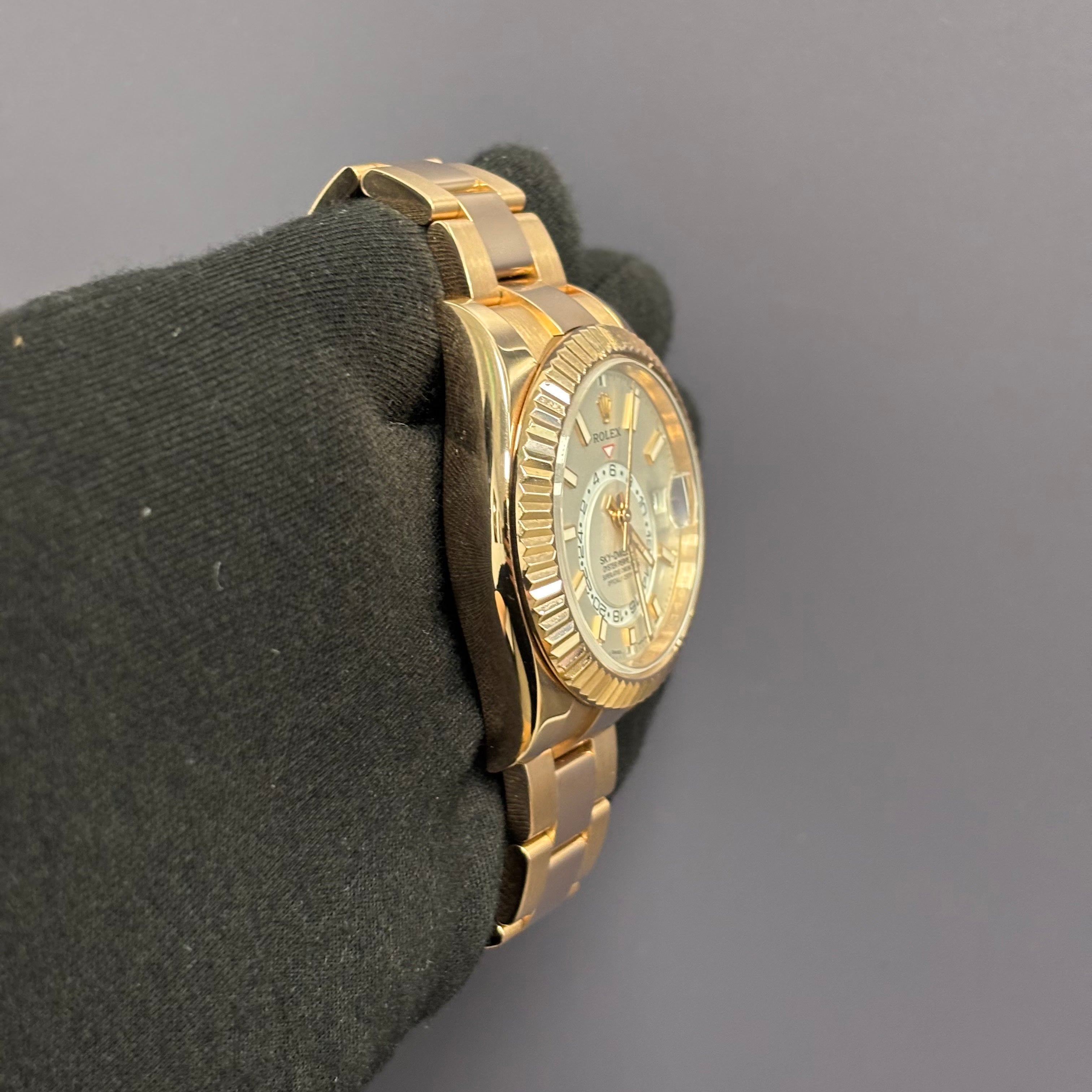 Rolex Sky-Dweller 42mm White Dial Watch Ref# 326935 - Happy Jewelers Fine Jewelry Lifetime Warranty