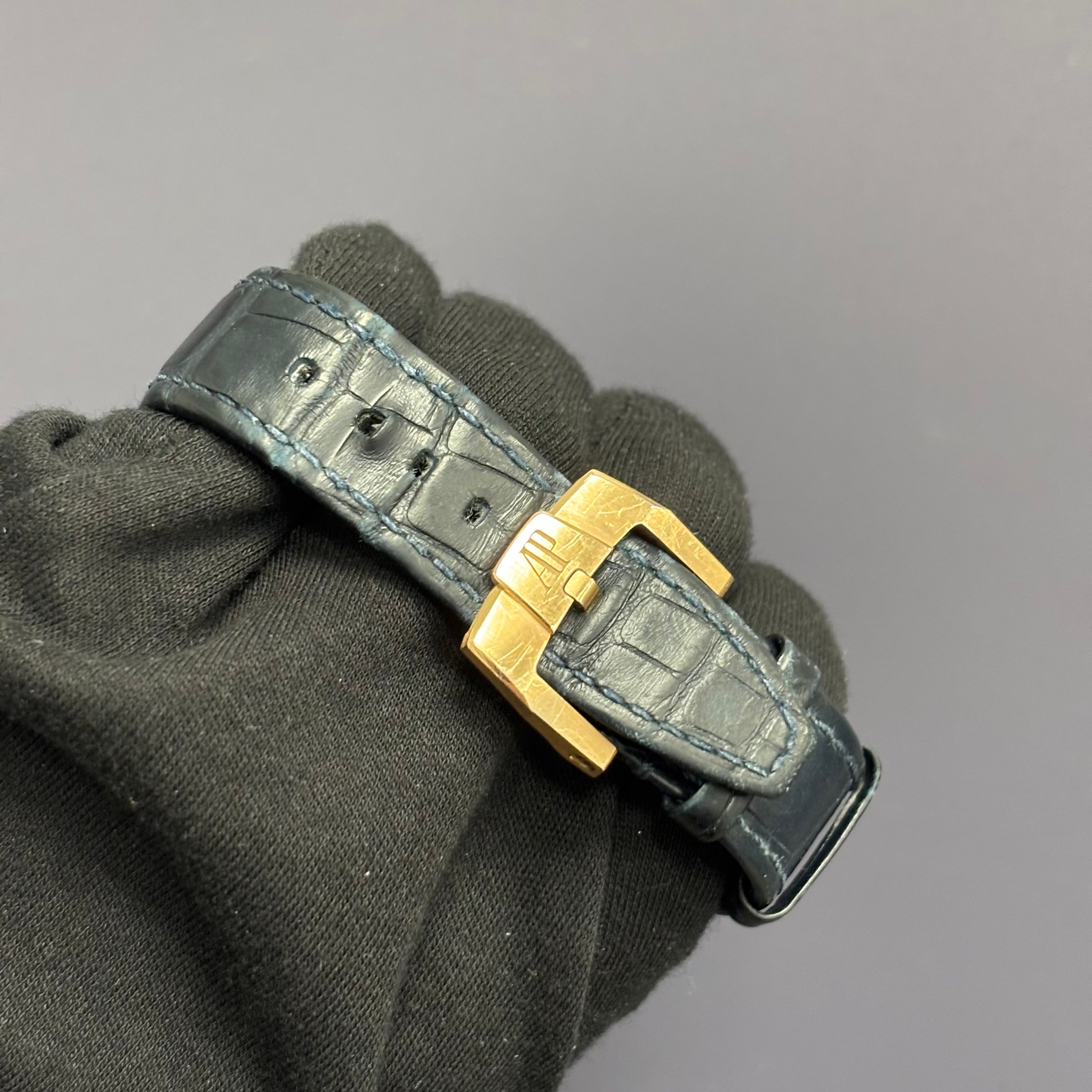 Audemars Piguet Code 11.59 41mm Blue Dial Watch Ref# 26393OR.OO.A028CR.01 - Happy Jewelers Fine Jewelry Lifetime Warranty