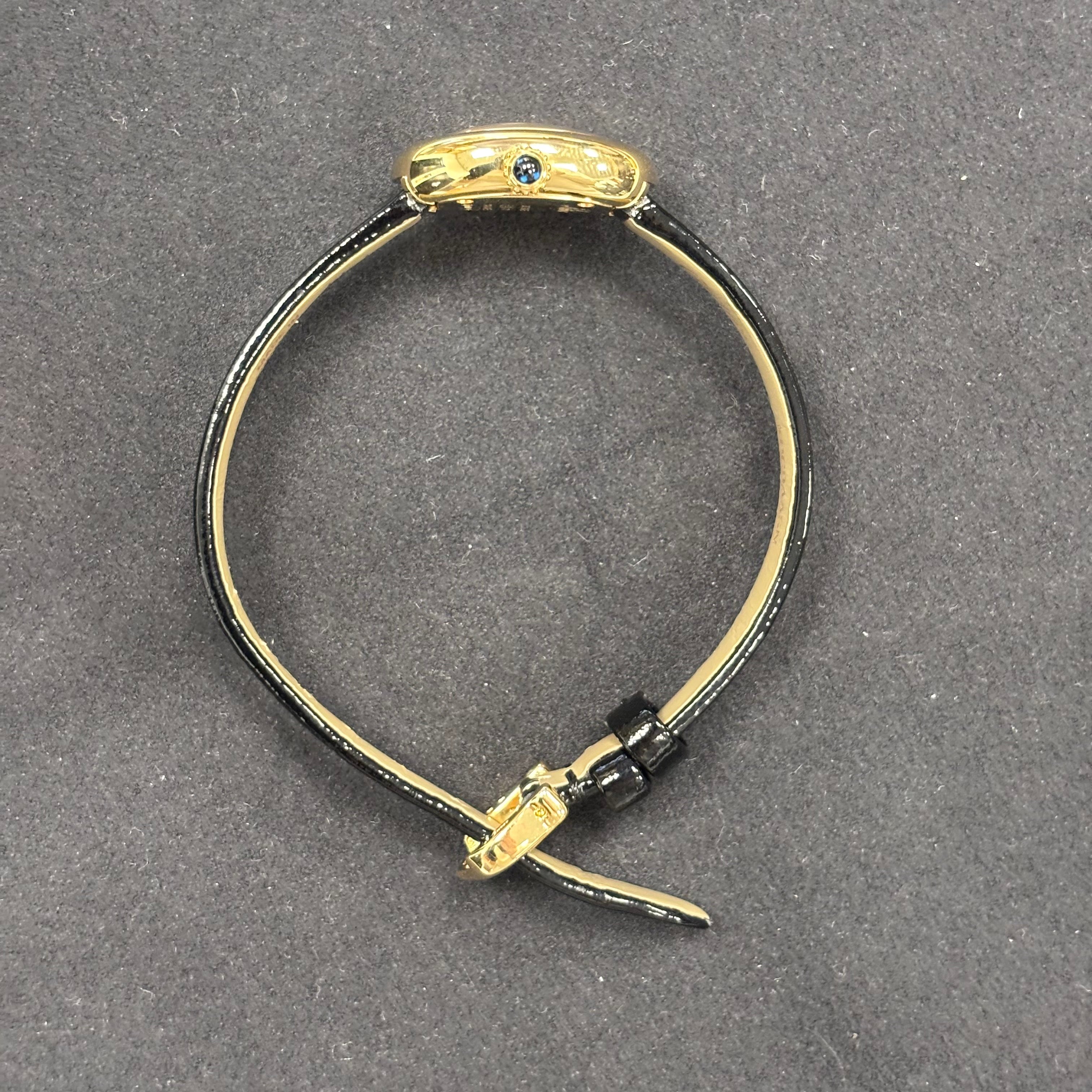 Cartier Baignoire 18.7mm Black Dial Watch Ref# WGBA0040 - Happy Jewelers Fine Jewelry Lifetime Warranty