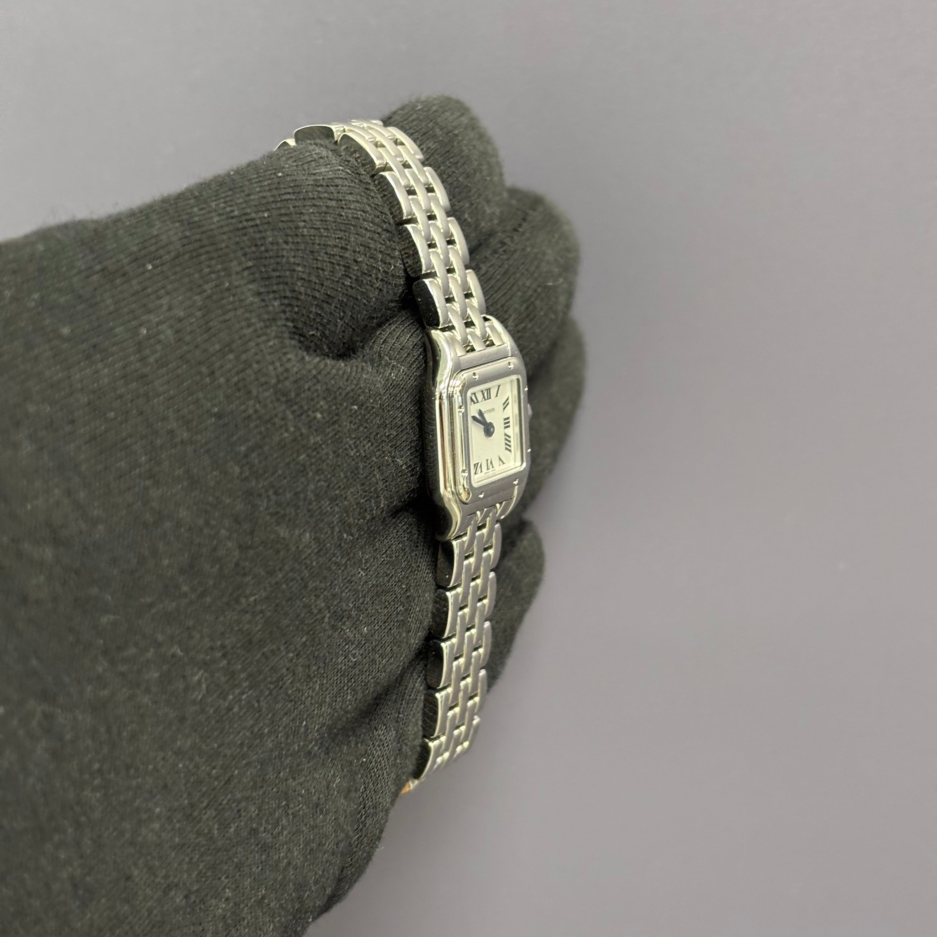 Cartier Panthere 25mm White Dial Watch Ref# WSPN0019 - Happy Jewelers Fine Jewelry Lifetime Warranty