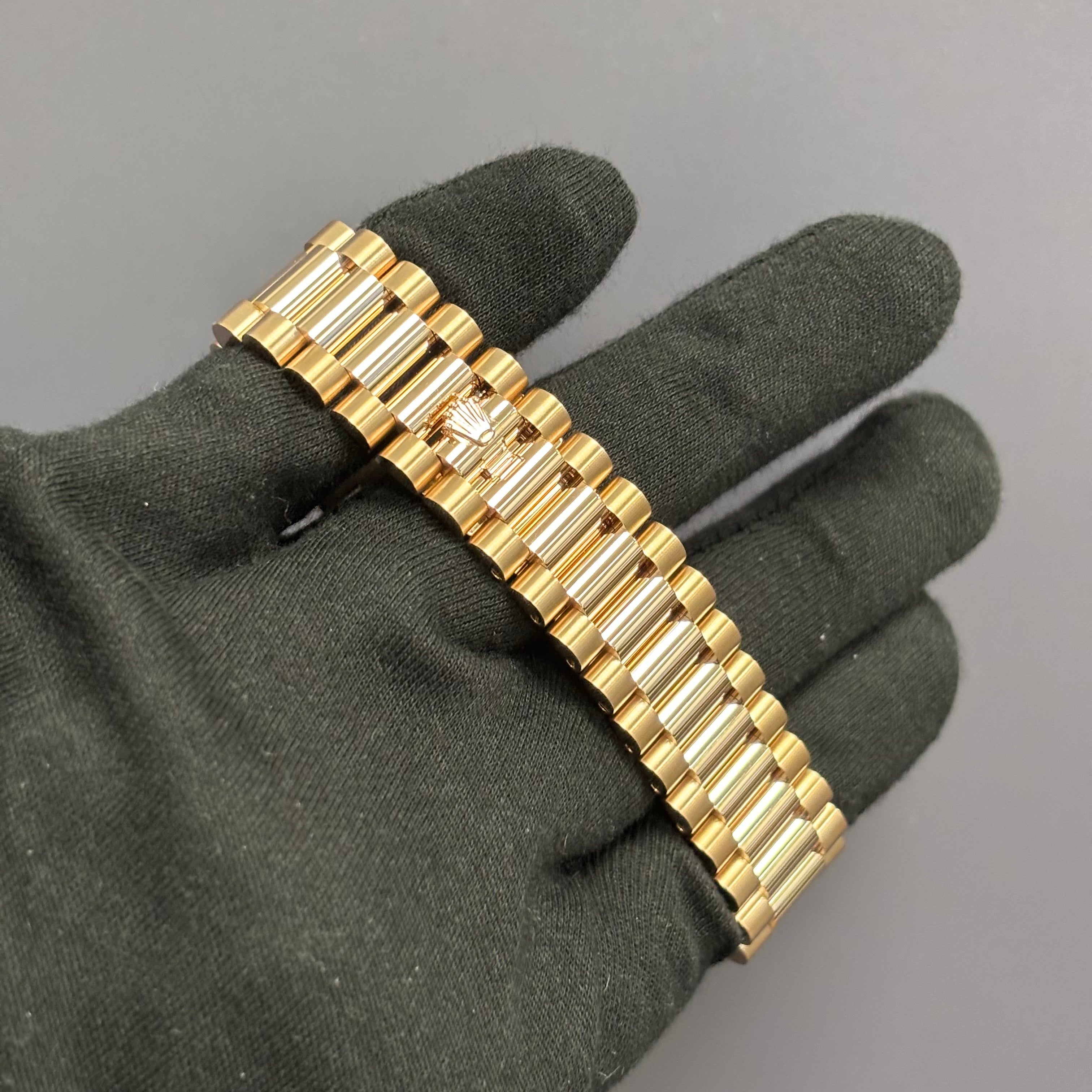 Rolex Day-Date 36mm Green Dial Watch Ref# 128235 - Happy Jewelers Fine Jewelry Lifetime Warranty