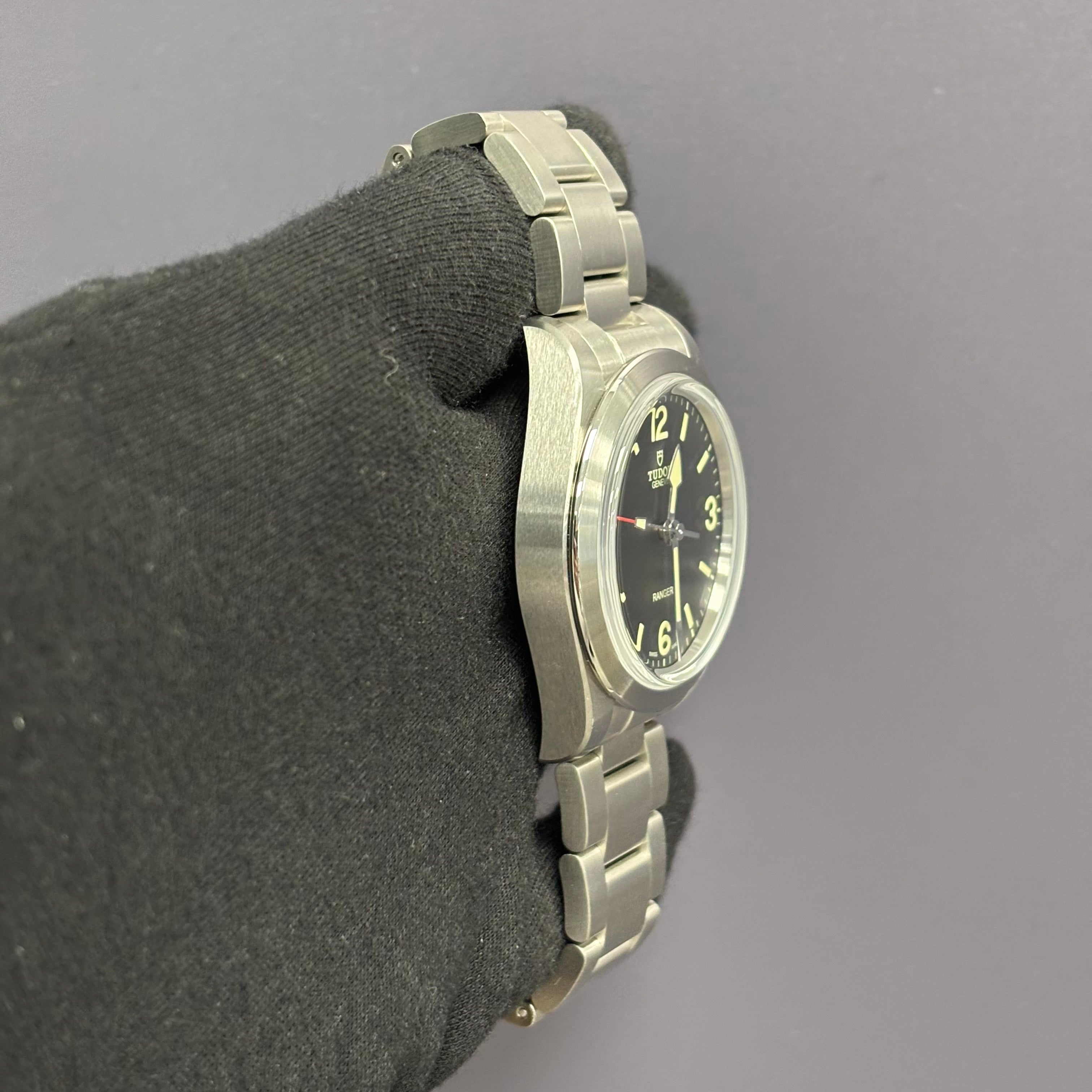 Tudor Ranger 39mm Black Dial Watch Ref# 79950 - Happy Jewelers Fine Jewelry Lifetime Warranty