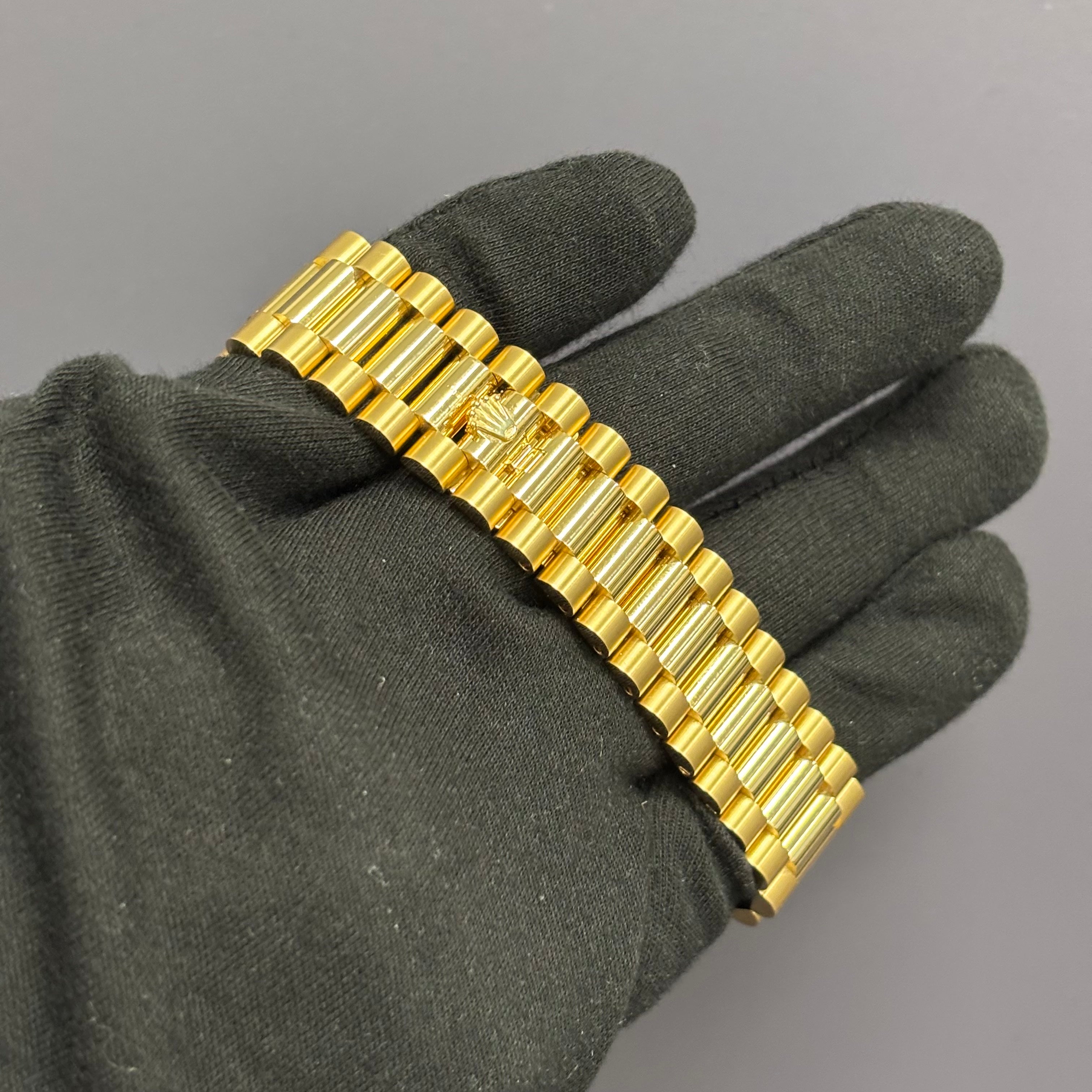 Rolex Day-Date 40mm Green Dial Watch Ref# 228348RBR - Happy Jewelers Fine Jewelry Lifetime Warranty