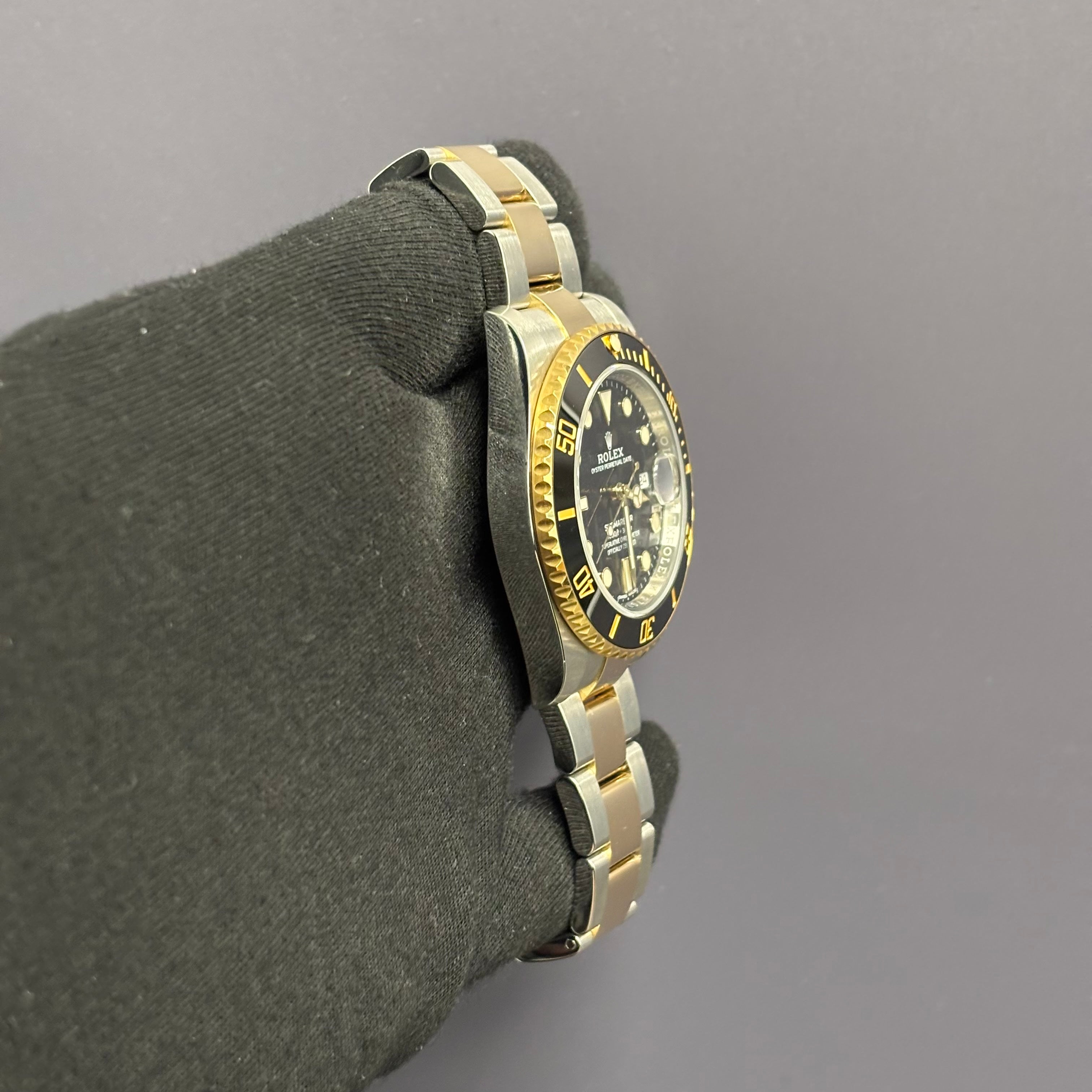 Rolex Submariner 40mm Black Dial Watch Ref# 116613LN - Happy Jewelers Fine Jewelry Lifetime Warranty