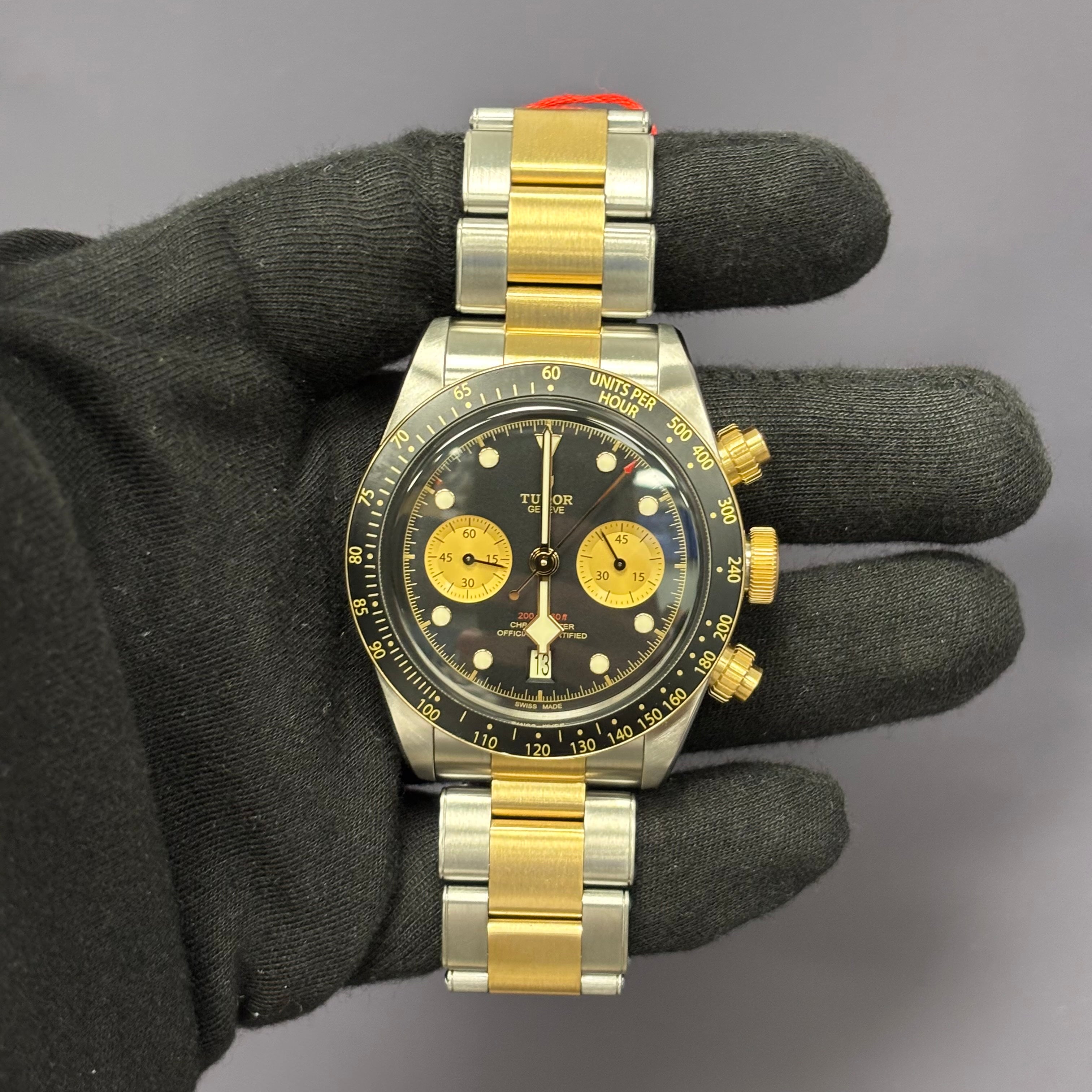 Tudor Black Bay 41mm Black Dial Watch Ref# 79363N - Happy Jewelers Fine Jewelry Lifetime Warranty