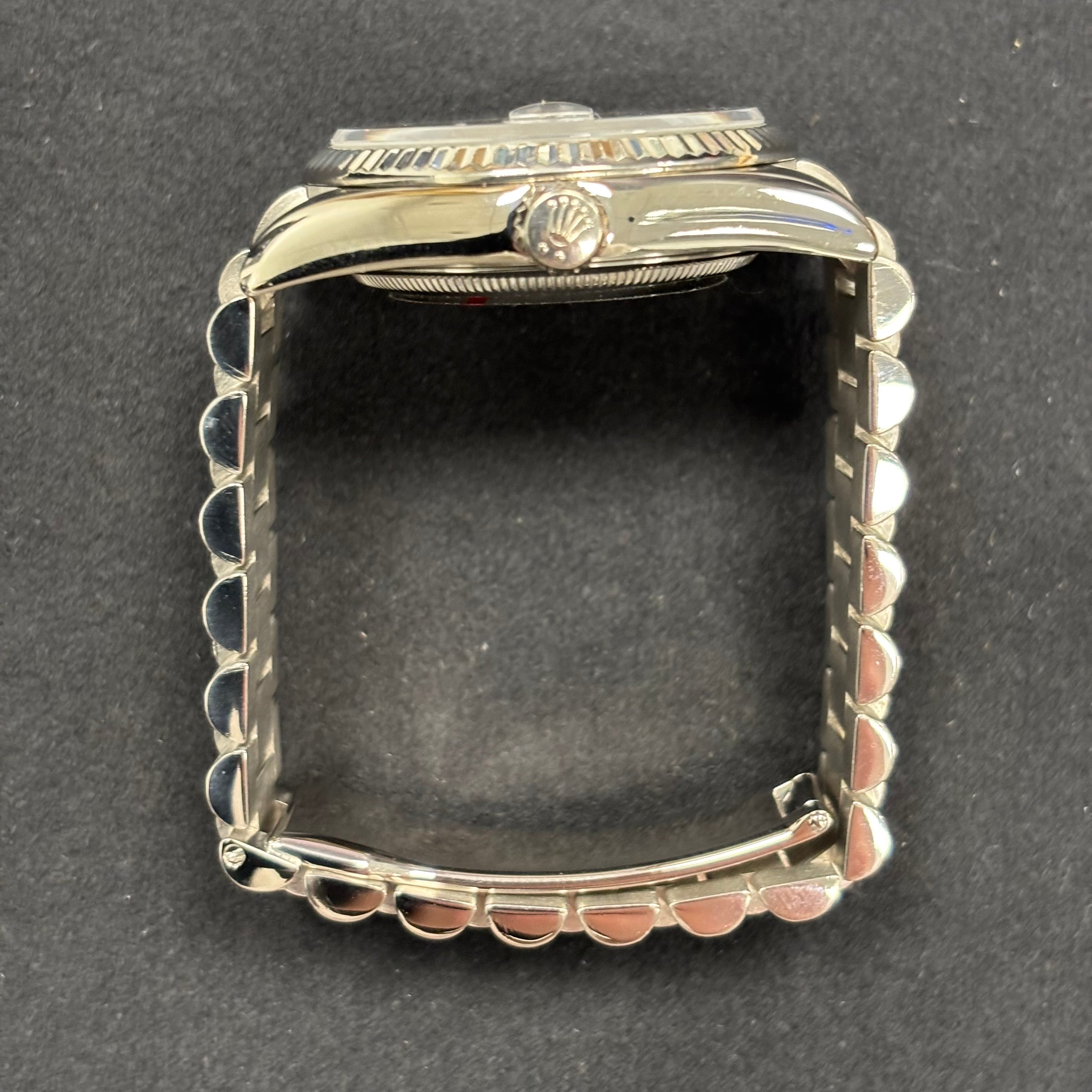 Rolex Day-Date 36mm White Dial Watch Ref# 118239 - Happy Jewelers Fine Jewelry Lifetime Warranty