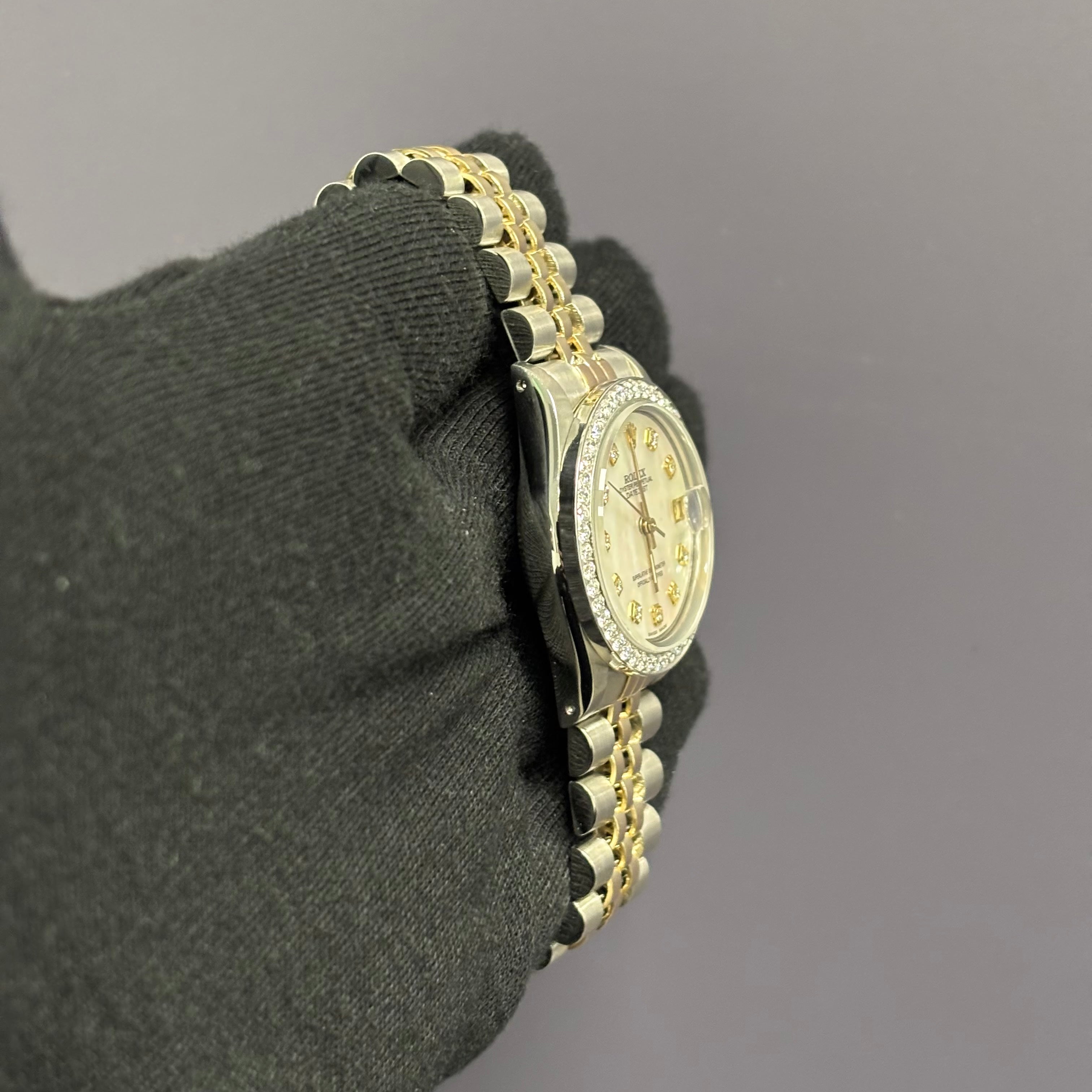 Rolex Datejust 31mm MOP Dial Watch Ref# 68273 - Happy Jewelers Fine Jewelry Lifetime Warranty