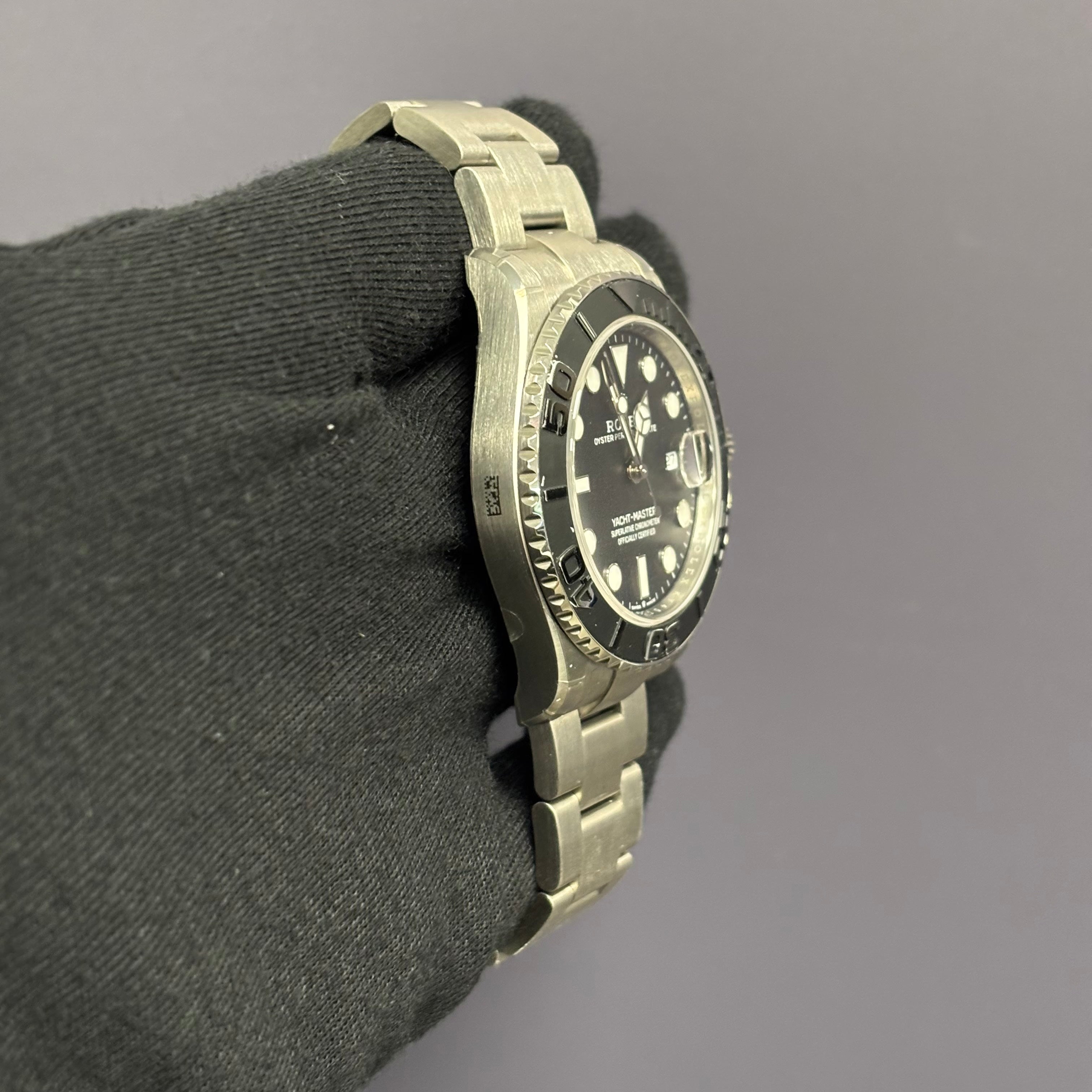 Rolex Yacht-Master 42mm Black Dial Watch Ref# 226627 - Happy Jewelers Fine Jewelry Lifetime Warranty