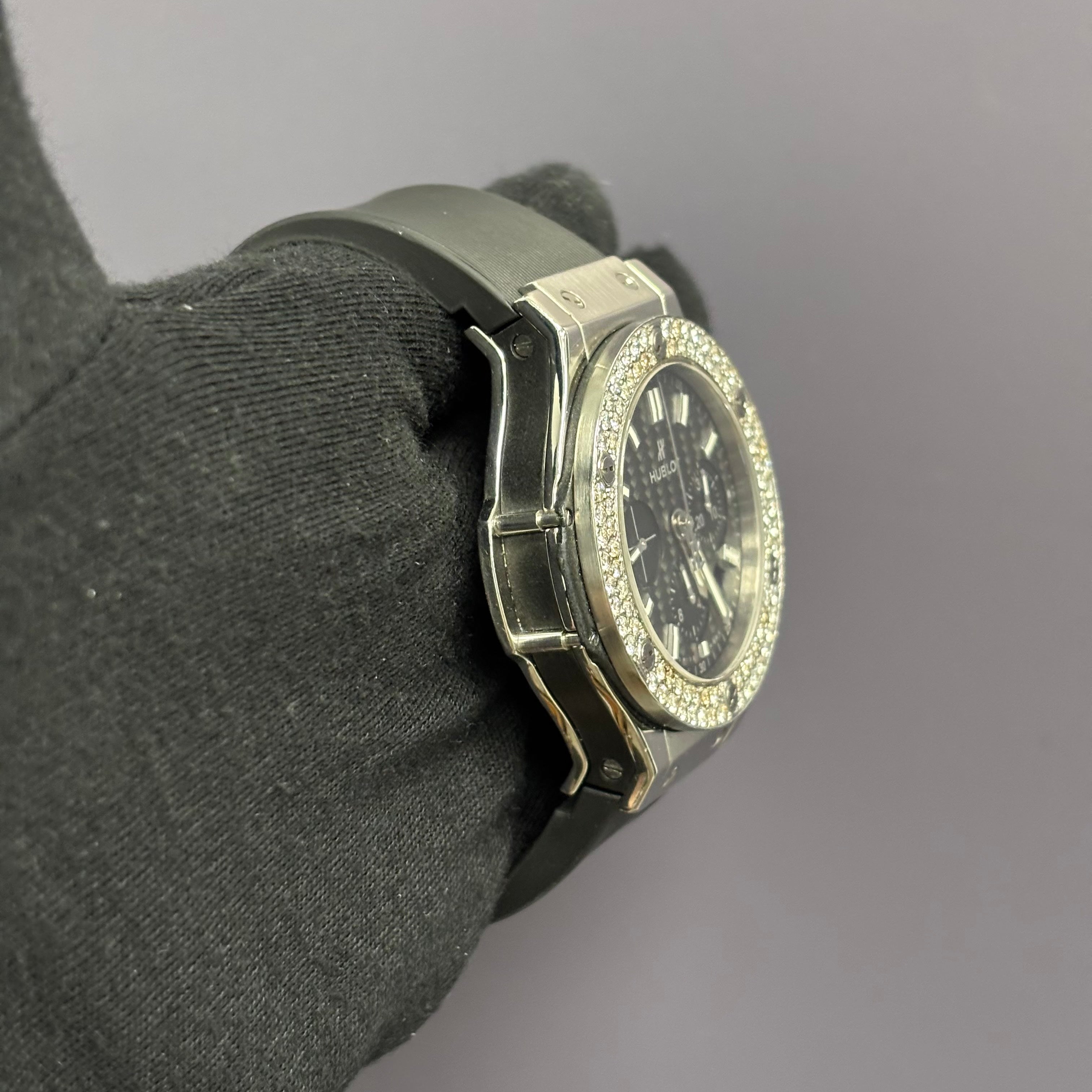 Hublot Big Bang 44mm Carbon Dial Watch Ref# 301.SM.1770.RX - Happy Jewelers Fine Jewelry Lifetime Warranty