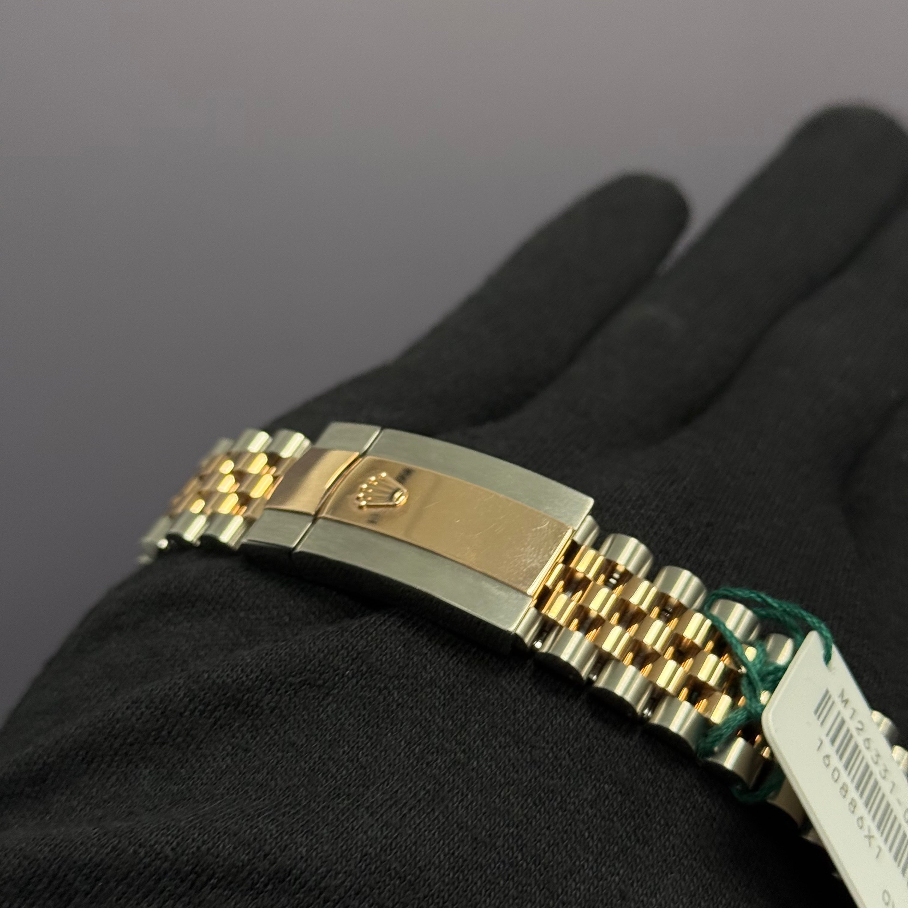 Rolex Datejust 41mm Sundust Dial Watch Ref# 126331 - Happy Jewelers Fine Jewelry Lifetime Warranty