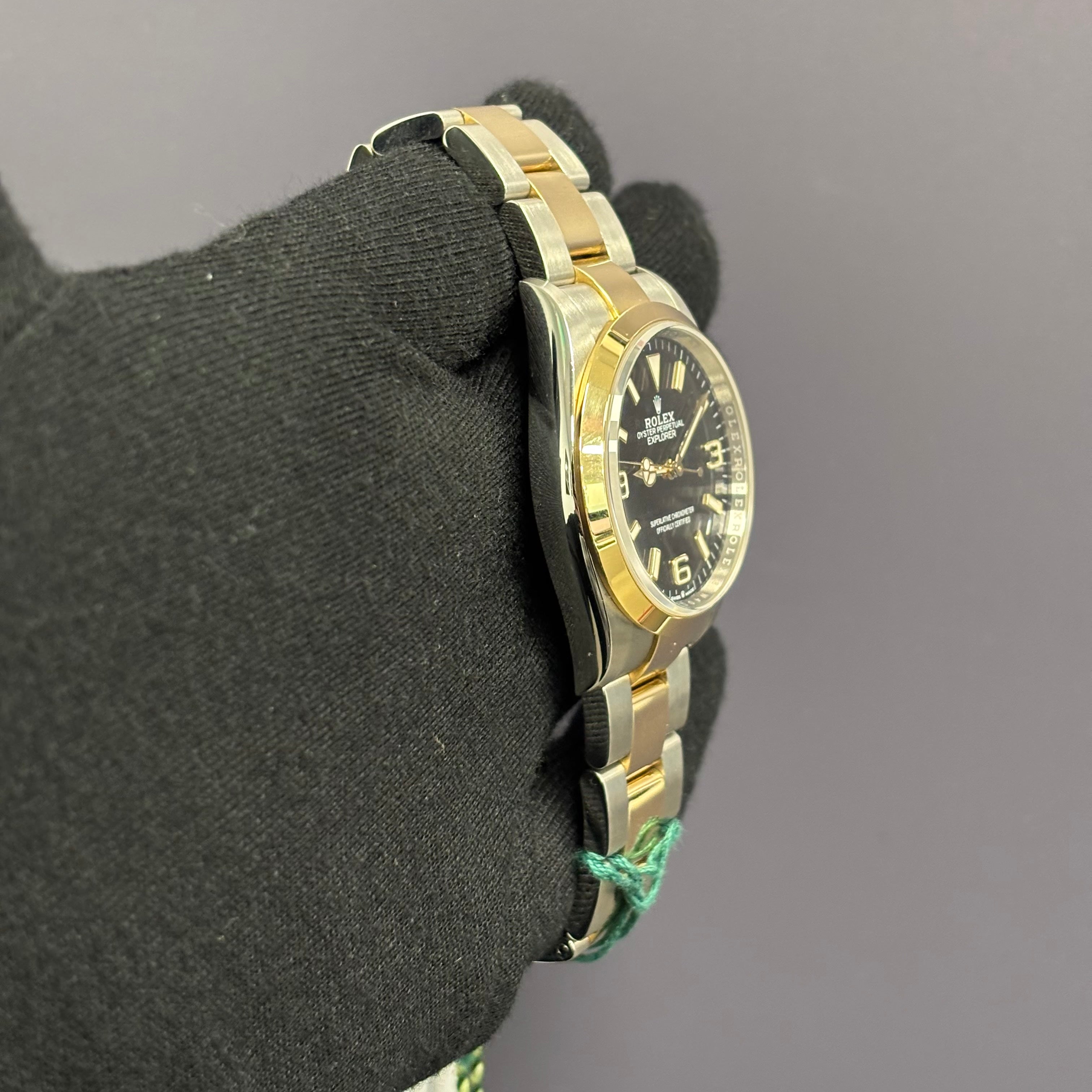 Rolex Oyster Perpetual 34mm Black Dial Watch Ref# 124273 - Happy Jewelers Fine Jewelry Lifetime Warranty