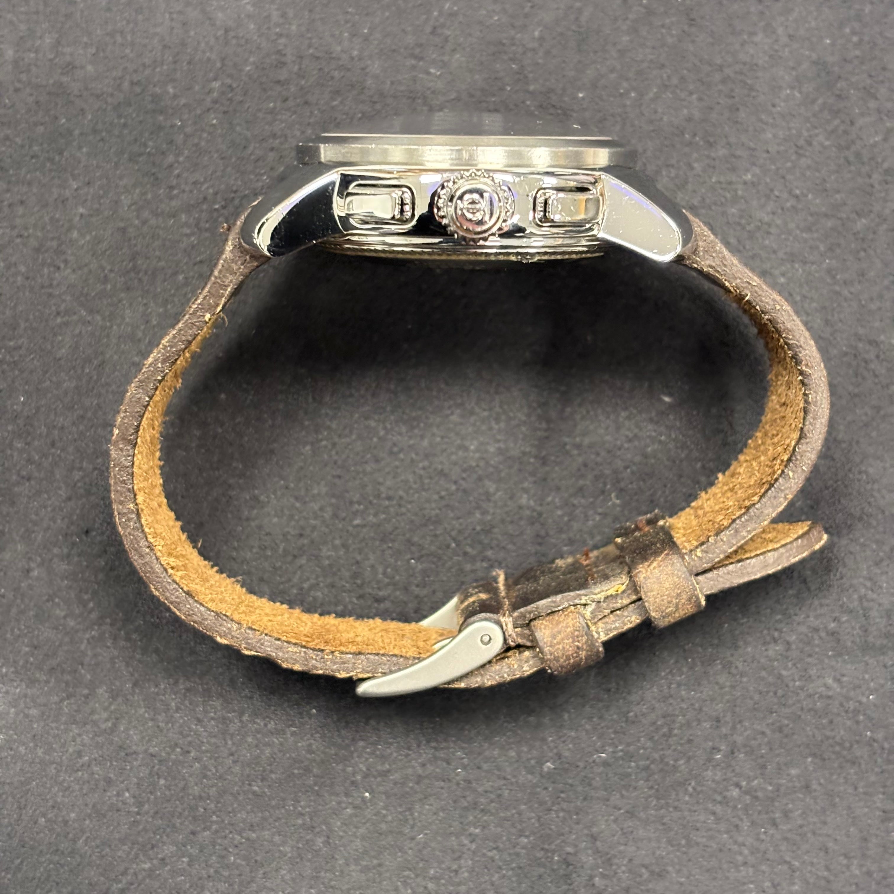 Baume & Mercier Capeland 39mm Black Dial Watch Ref# MV045216 - Happy Jewelers Fine Jewelry Lifetime Warranty