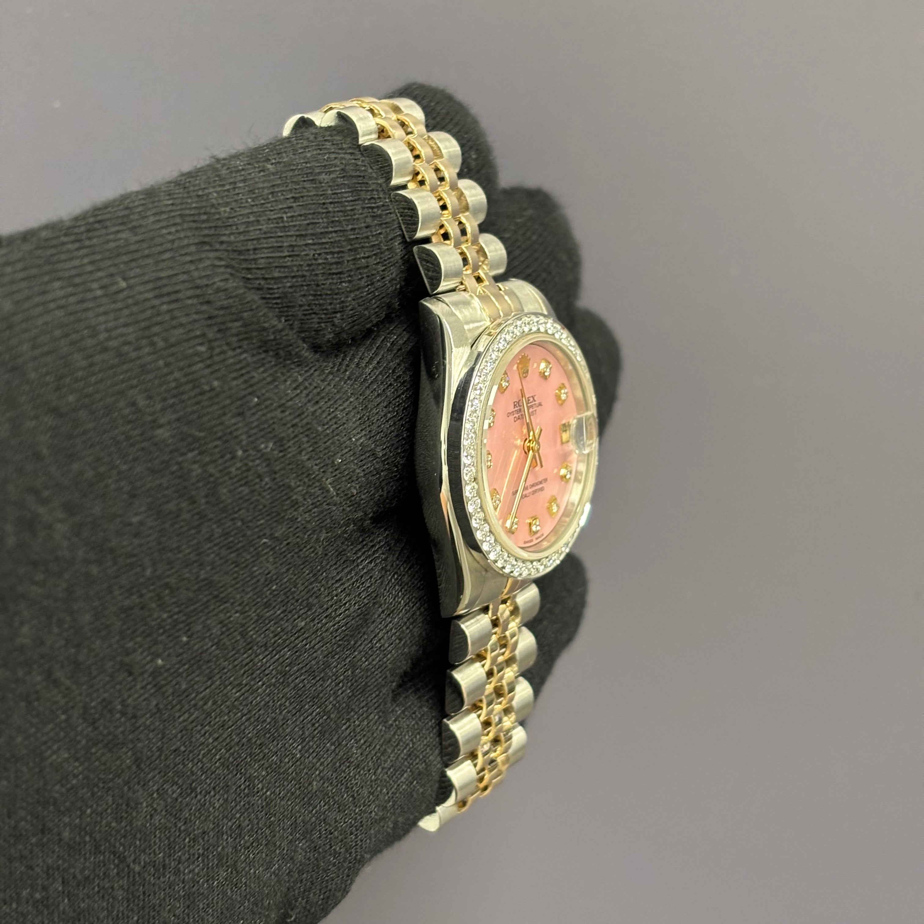 Rolex Datejust 31mm MOP Dial Watch Ref# 68273 - Happy Jewelers Fine Jewelry Lifetime Warranty