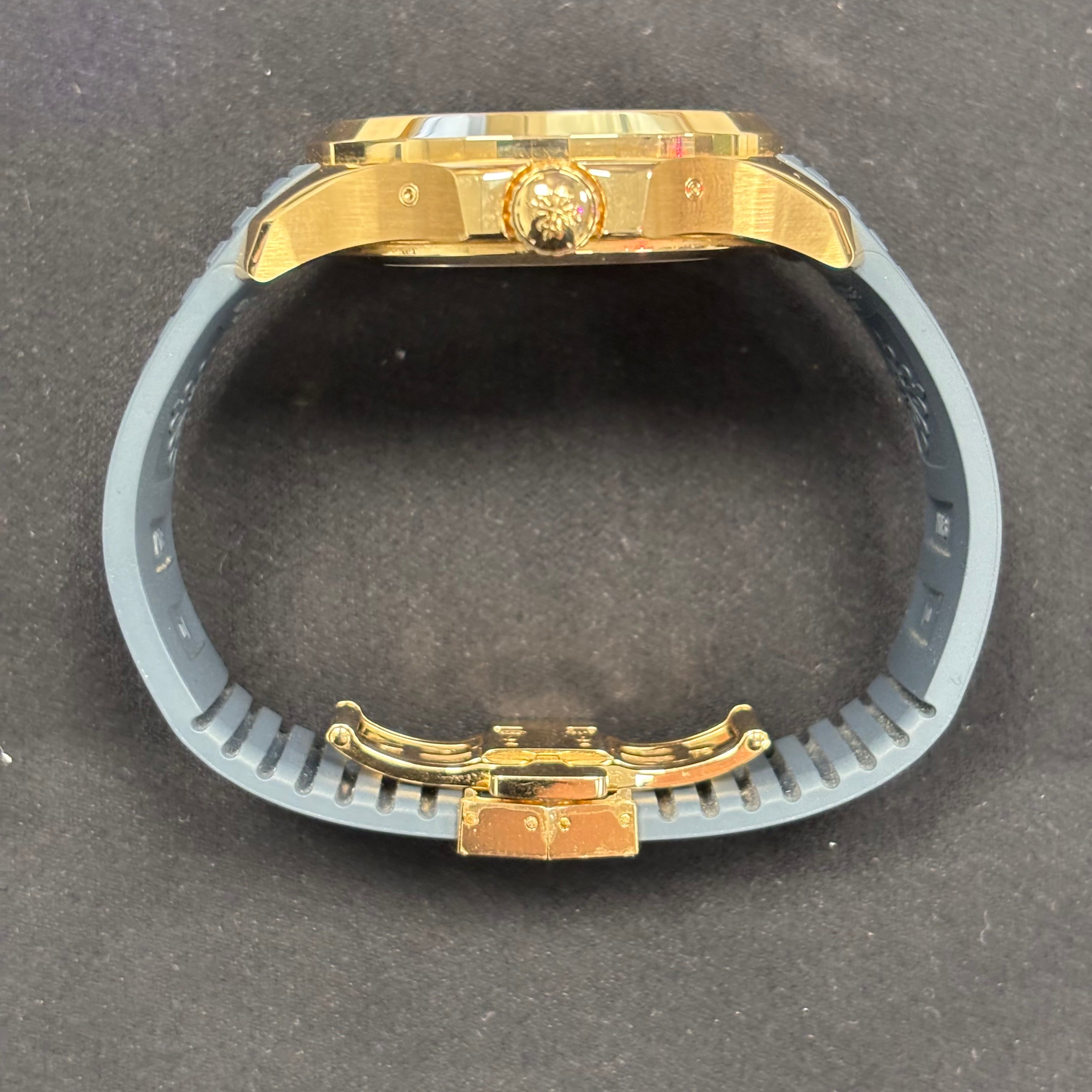 Patek Philippe Aquanaut 39mm Blue Dial Ref# 5261R-001 - Happy Jewelers Fine Jewelry Lifetime Warranty