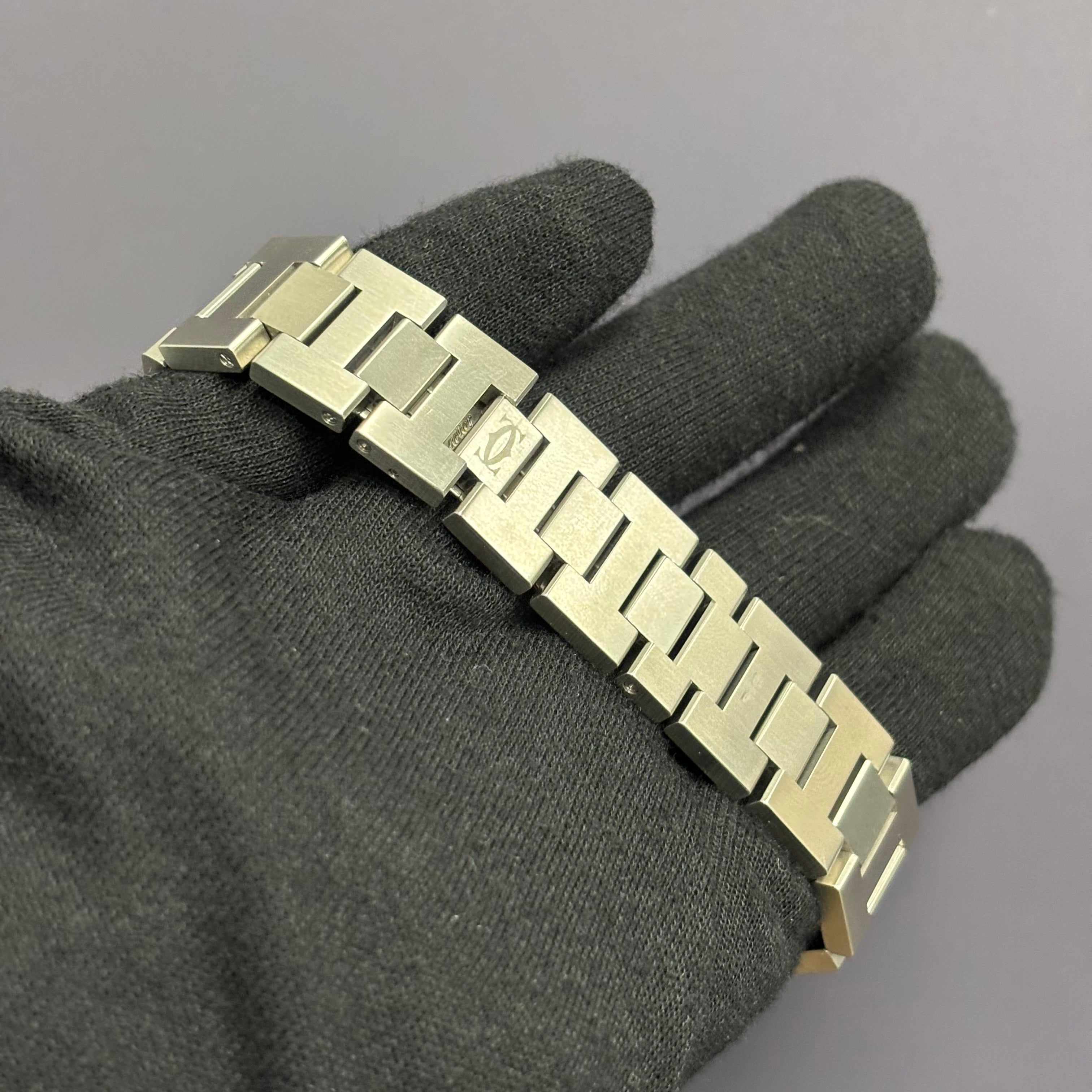 Cartier Pasha 35mm Pink Dial Watch Ref# W31075M7 - Happy Jewelers Fine Jewelry Lifetime Warranty