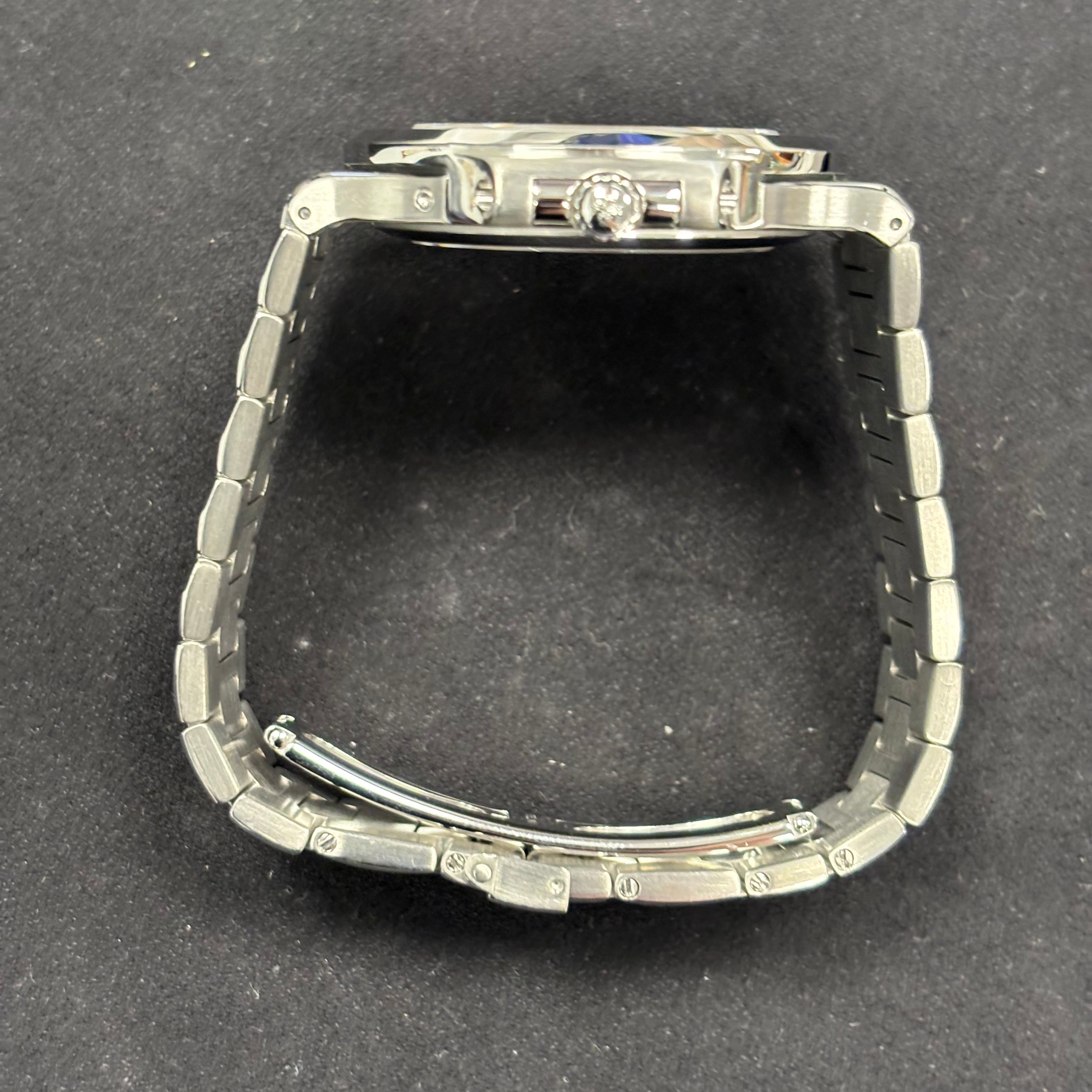 Patek Philippe Nautilus 42mm Blue Dial Watch Ref# 3712/1A-001 - Happy Jewelers Fine Jewelry Lifetime Warranty