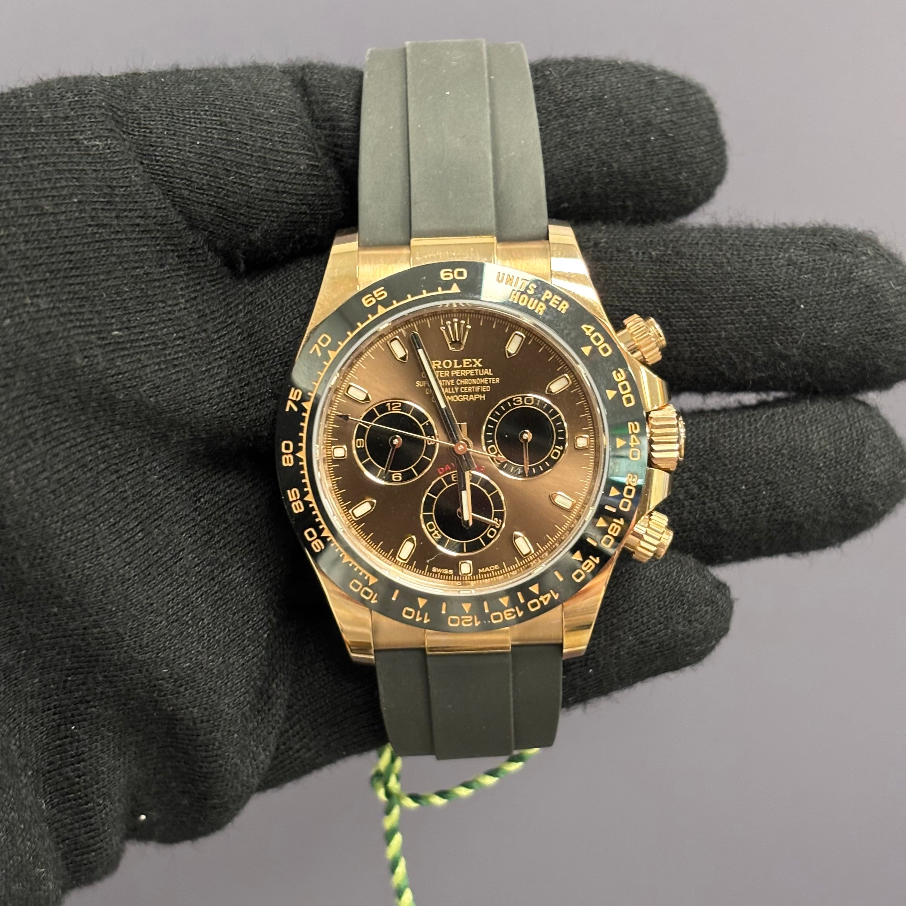 Rolex Daytona 40mm Chocolate Dial Watch Ref# 116515LN - Happy Jewelers Fine Jewelry Lifetime Warranty