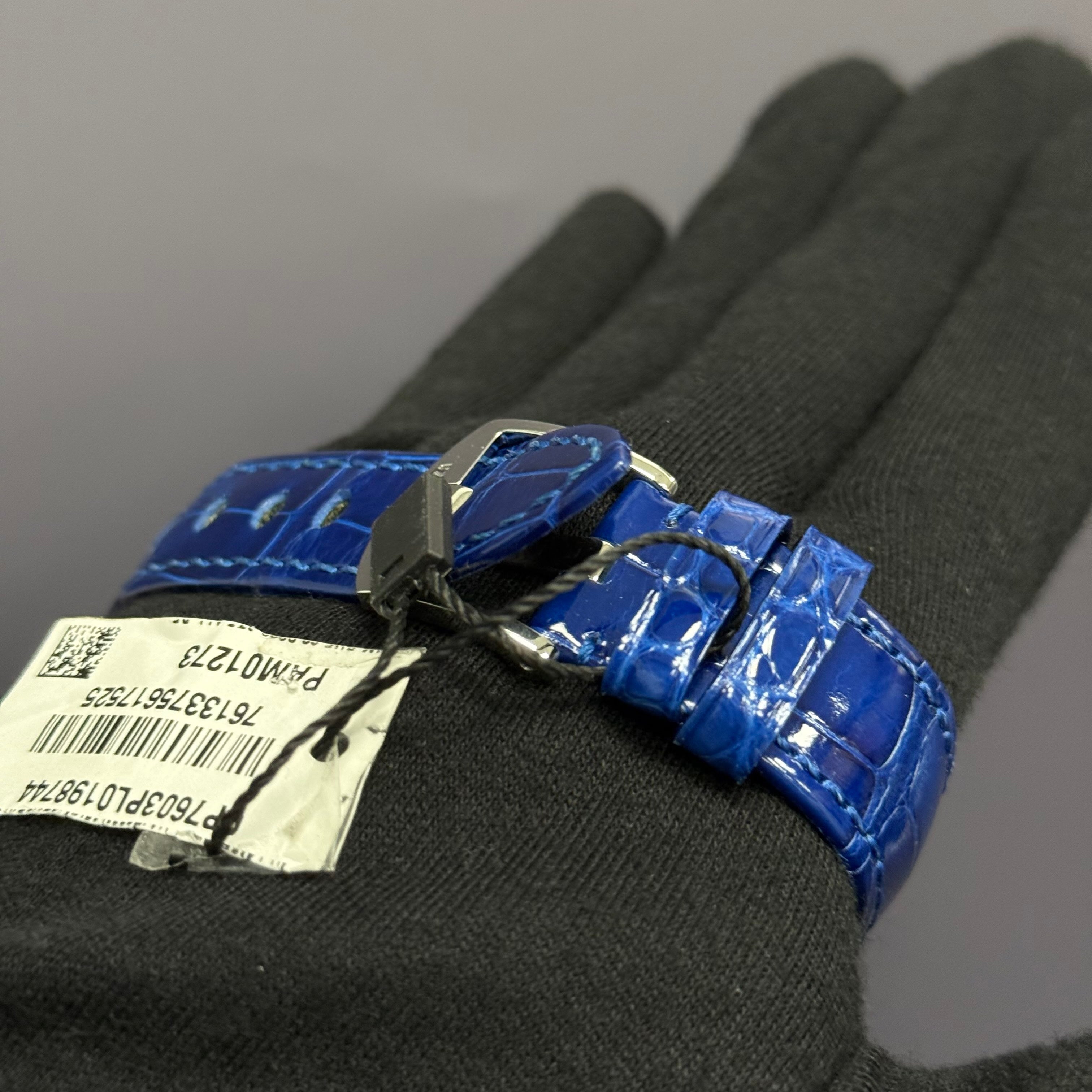 Panerai Luminor 38mm Blue Dial Watch Ref# PAM01273 - Happy Jewelers Fine Jewelry Lifetime Warranty