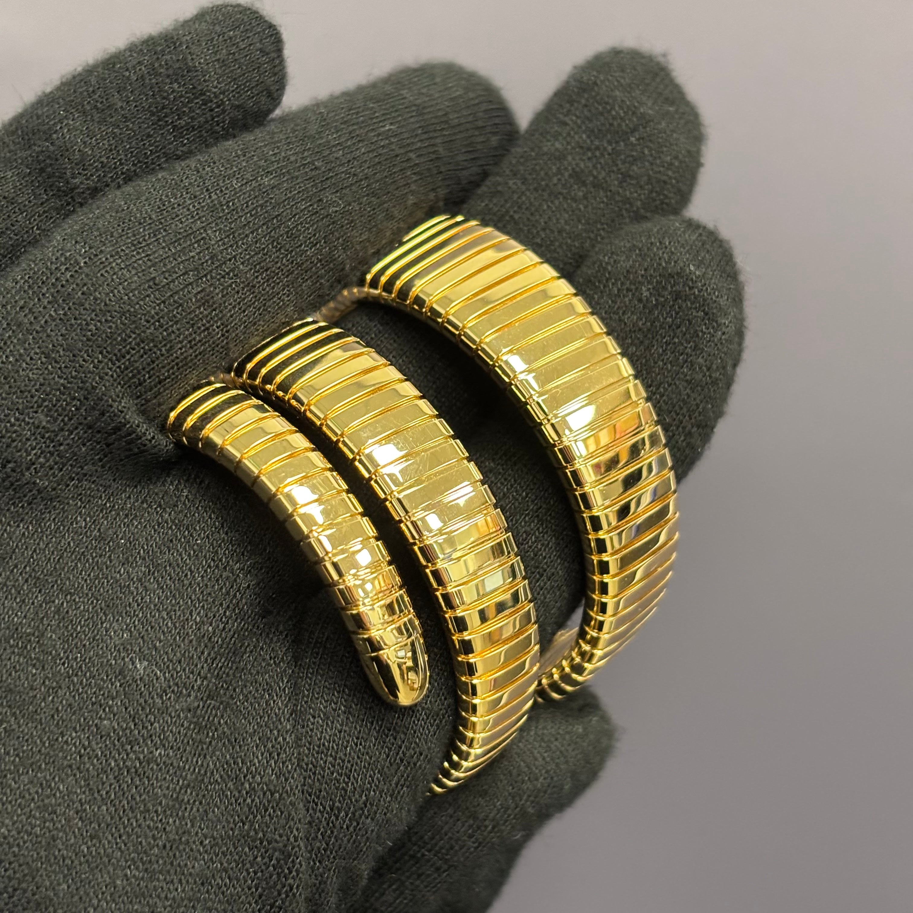 Bvlgari Serpenti 35mm Silver Dial Watch Ref# 101923 - Happy Jewelers Fine Jewelry Lifetime Warranty