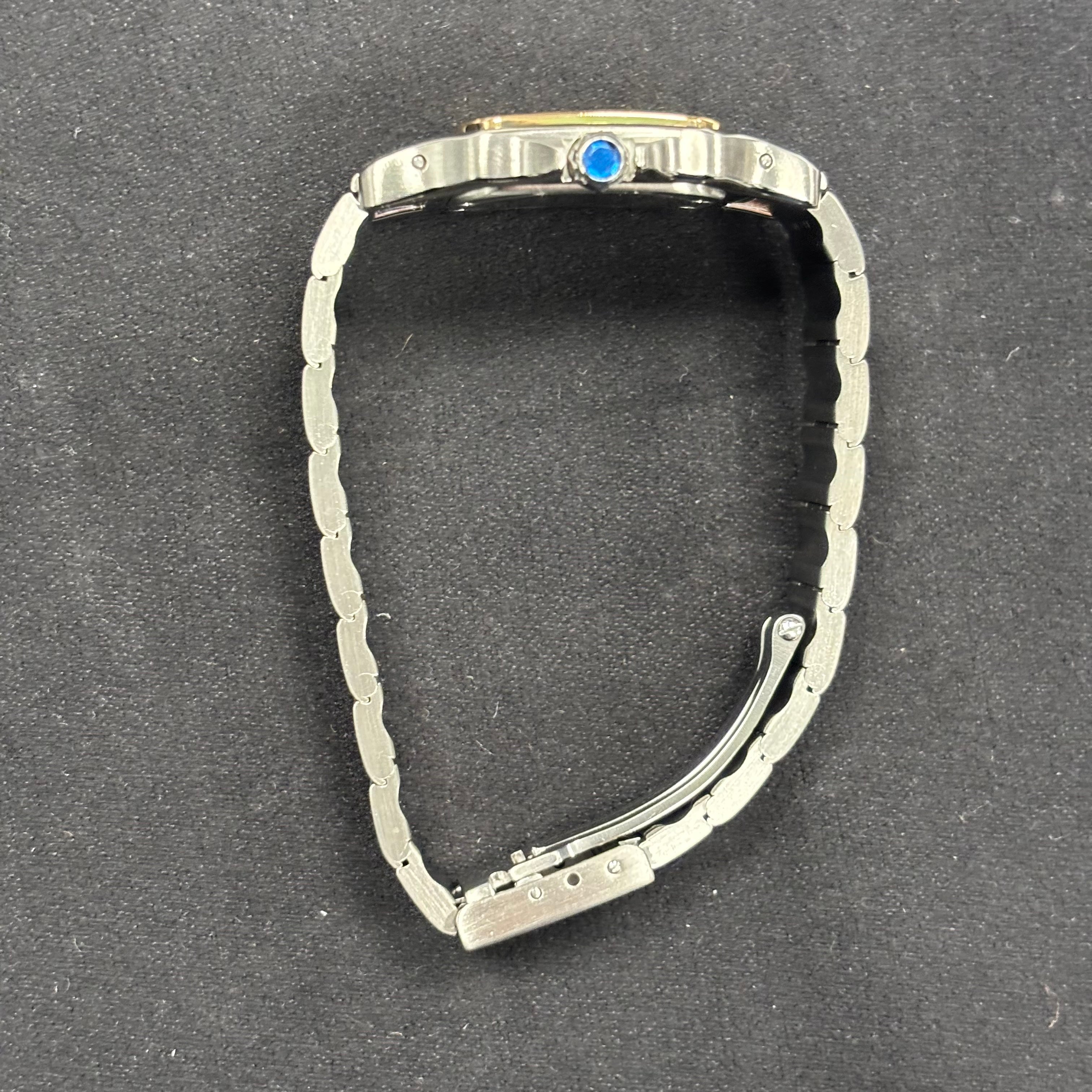 Cartier Santos 24mm Silver Dial Watch Ref# W20031C4 - Happy Jewelers Fine Jewelry Lifetime Warranty