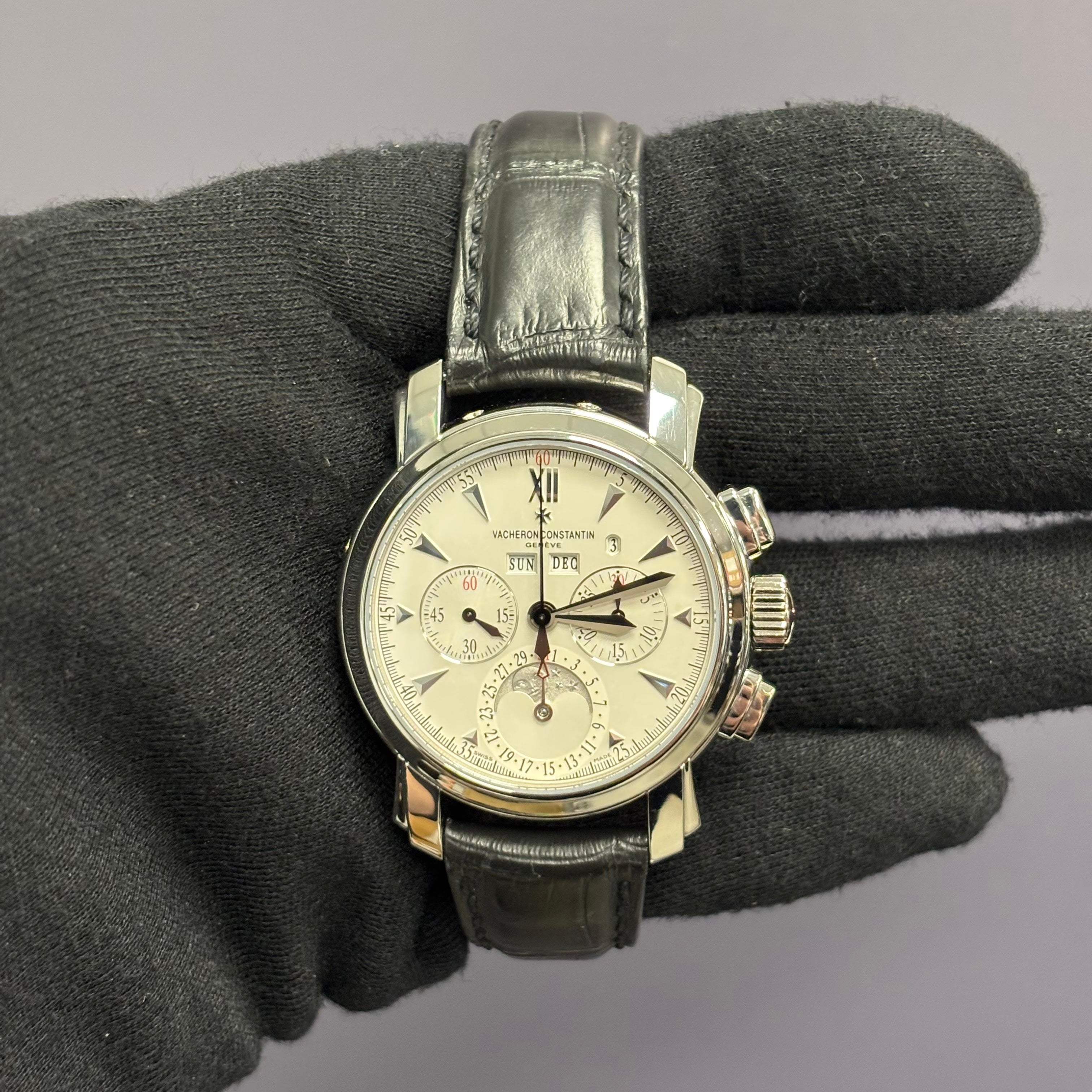 Vacheron Constantin Malte 39mm White Dial Watch Ref# 47112/000P - Happy Jewelers Fine Jewelry Lifetime Warranty