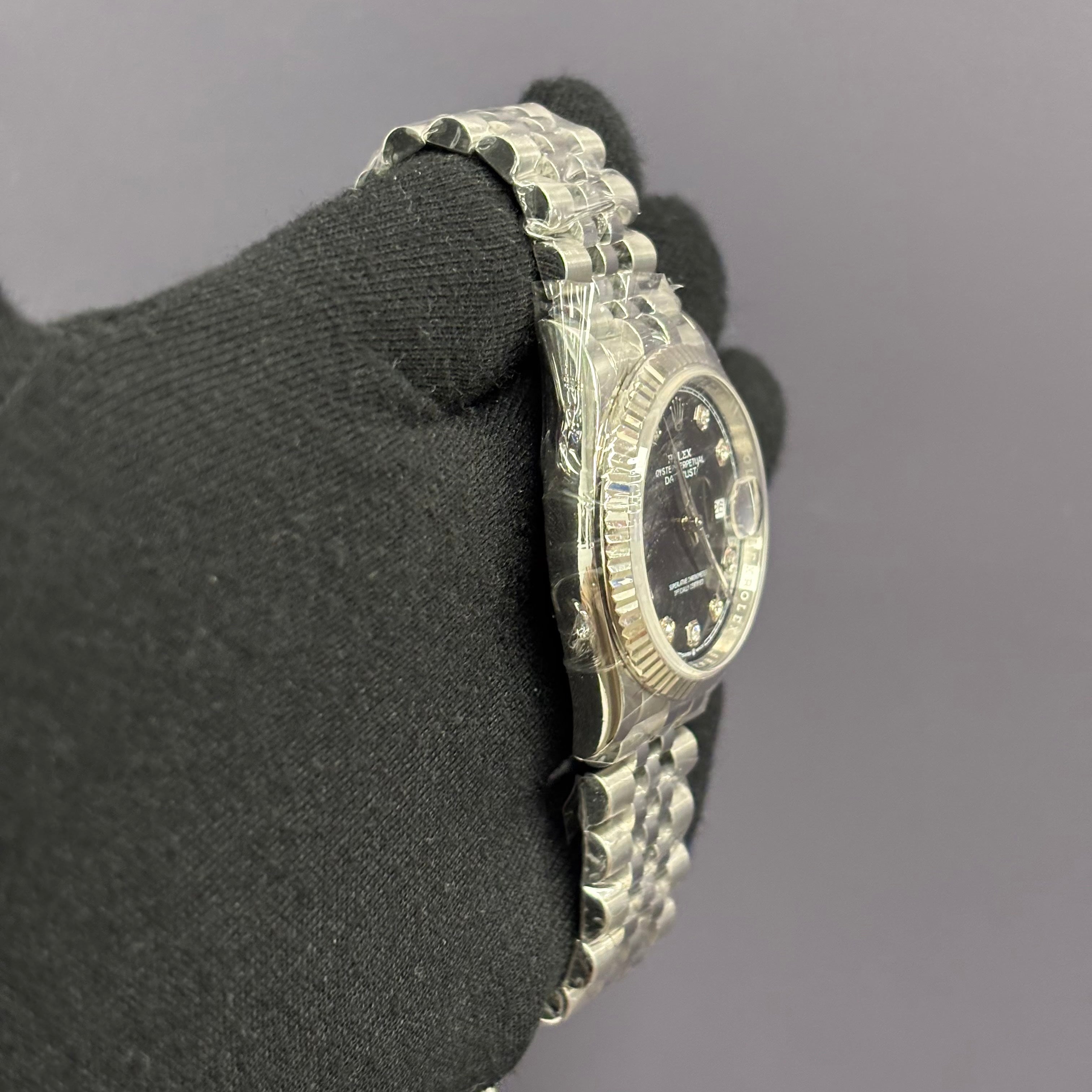 Rolex Datejust 36mm Black Dial Watch Ref# 126234 - Happy Jewelers Fine Jewelry Lifetime Warranty