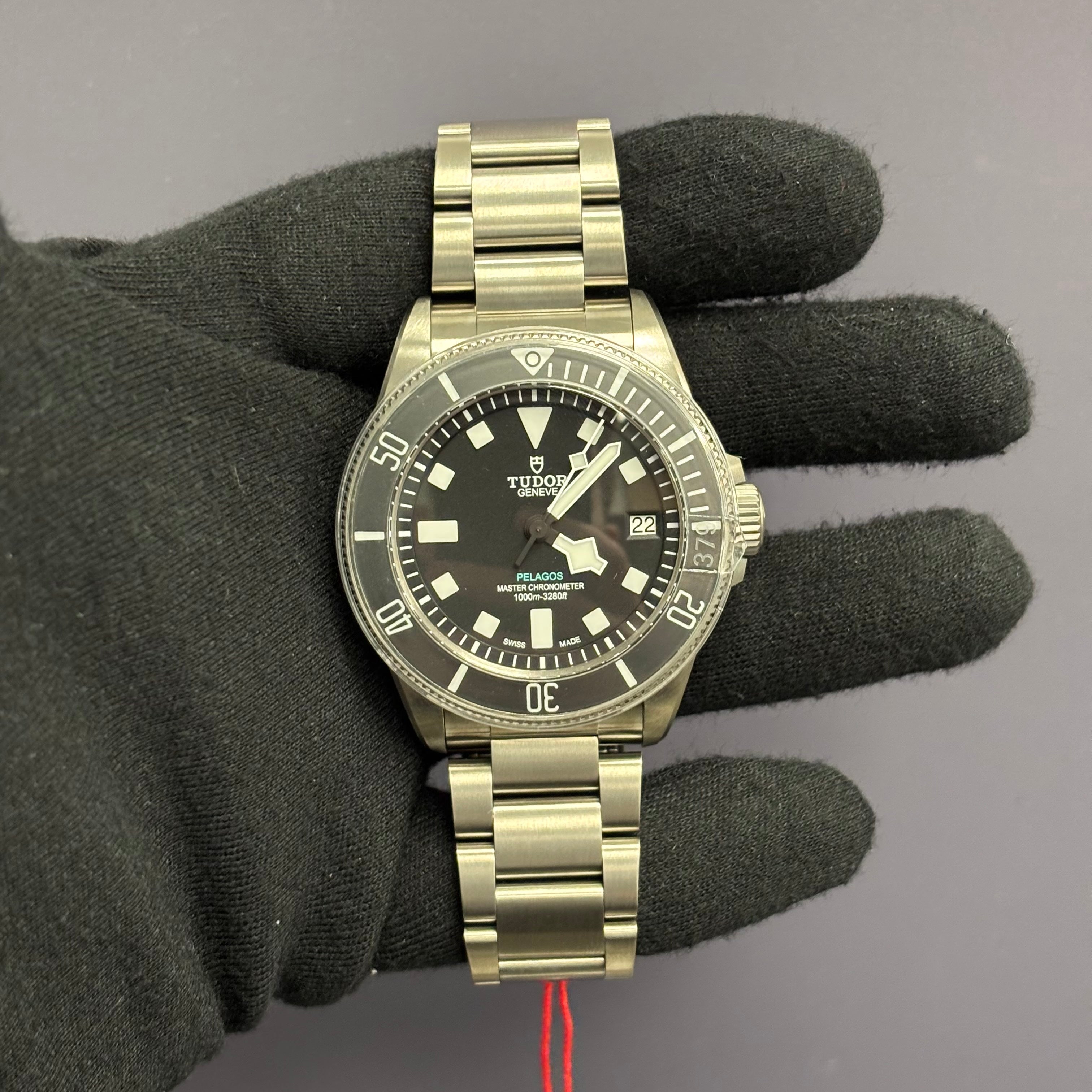 Tudor Pelagos 43mm Black Dial Watch Ref# 2543C1A7NU - Happy Jewelers Fine Jewelry Lifetime Warranty