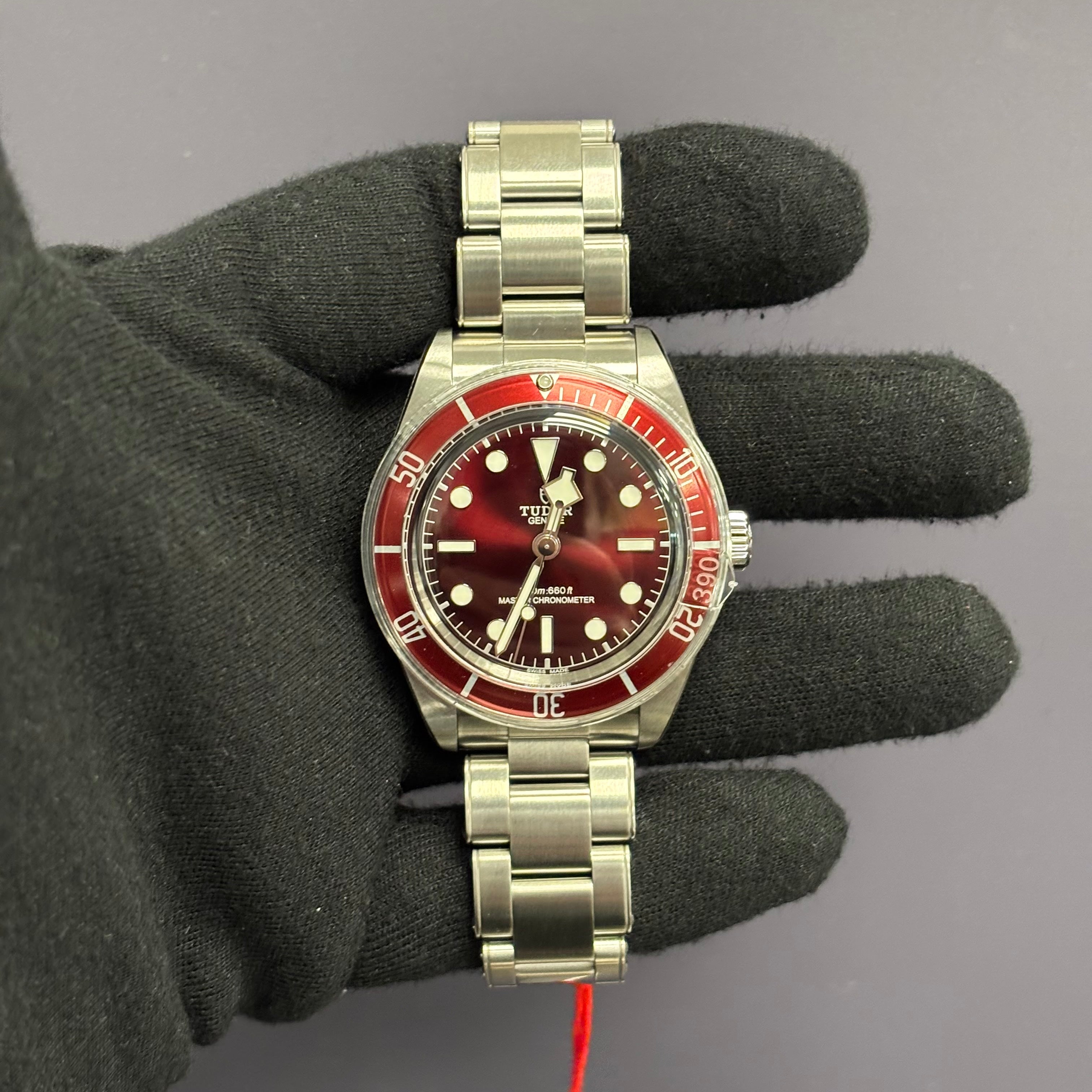 Tudor Black Bay 39mm Red Dial Watch Ref# 7939A1A0RU - Happy Jewelers Fine Jewelry Lifetime Warranty