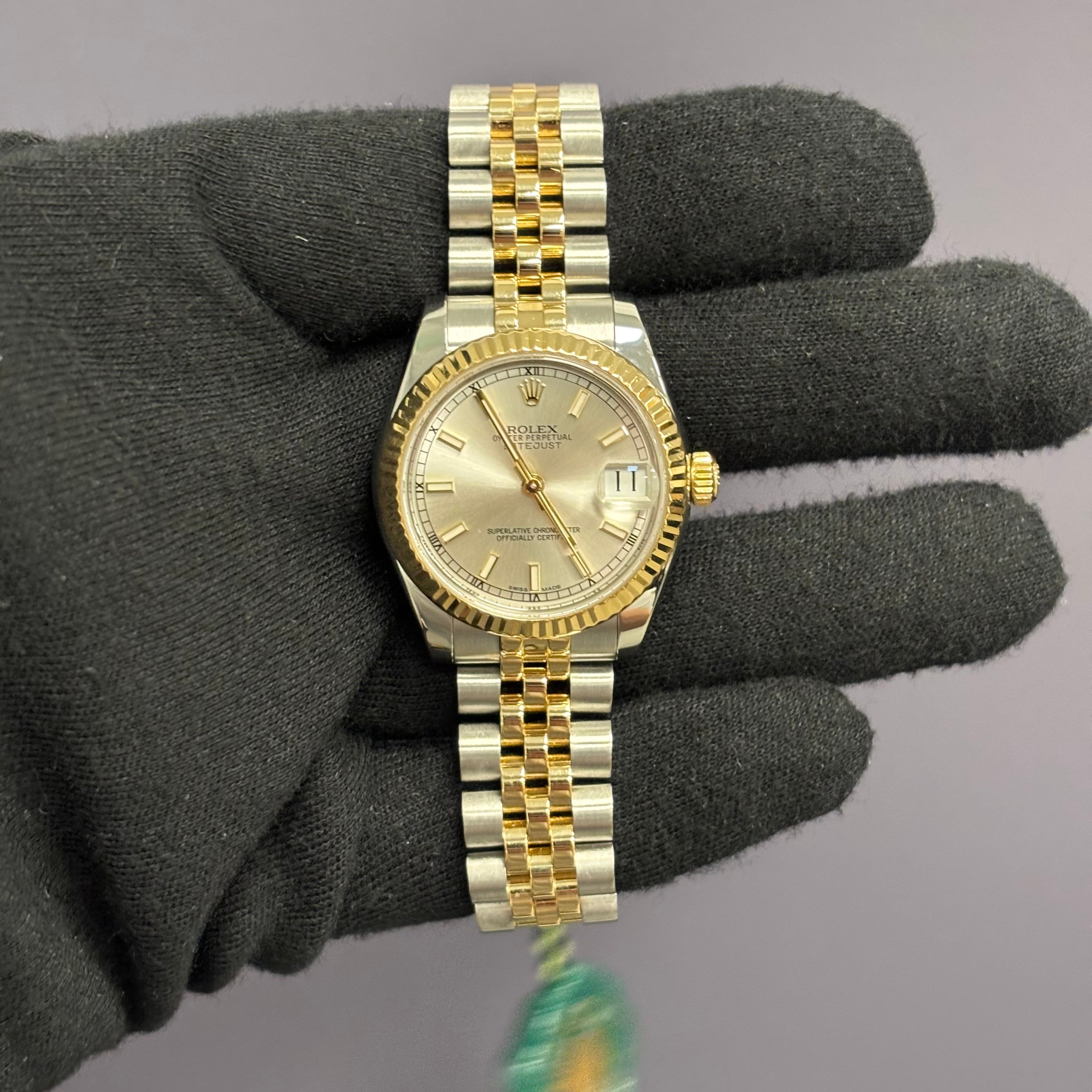 Rolex Datejust 31mm Silver Dial Watch Ref# 178273 - Happy Jewelers Fine Jewelry Lifetime Warranty