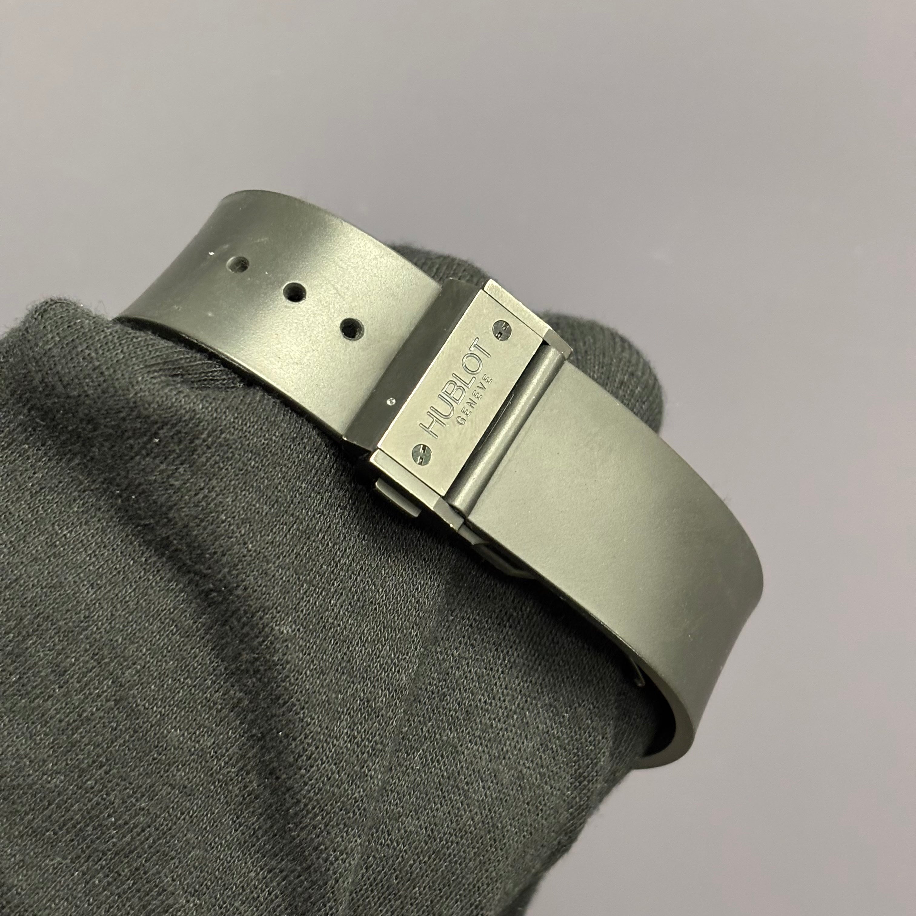 Hublot Big Bang 44mm Blue Jeans Dial Watch Ref# 301.CI.2770.NR.JEANS - Happy Jewelers Fine Jewelry Lifetime Warranty