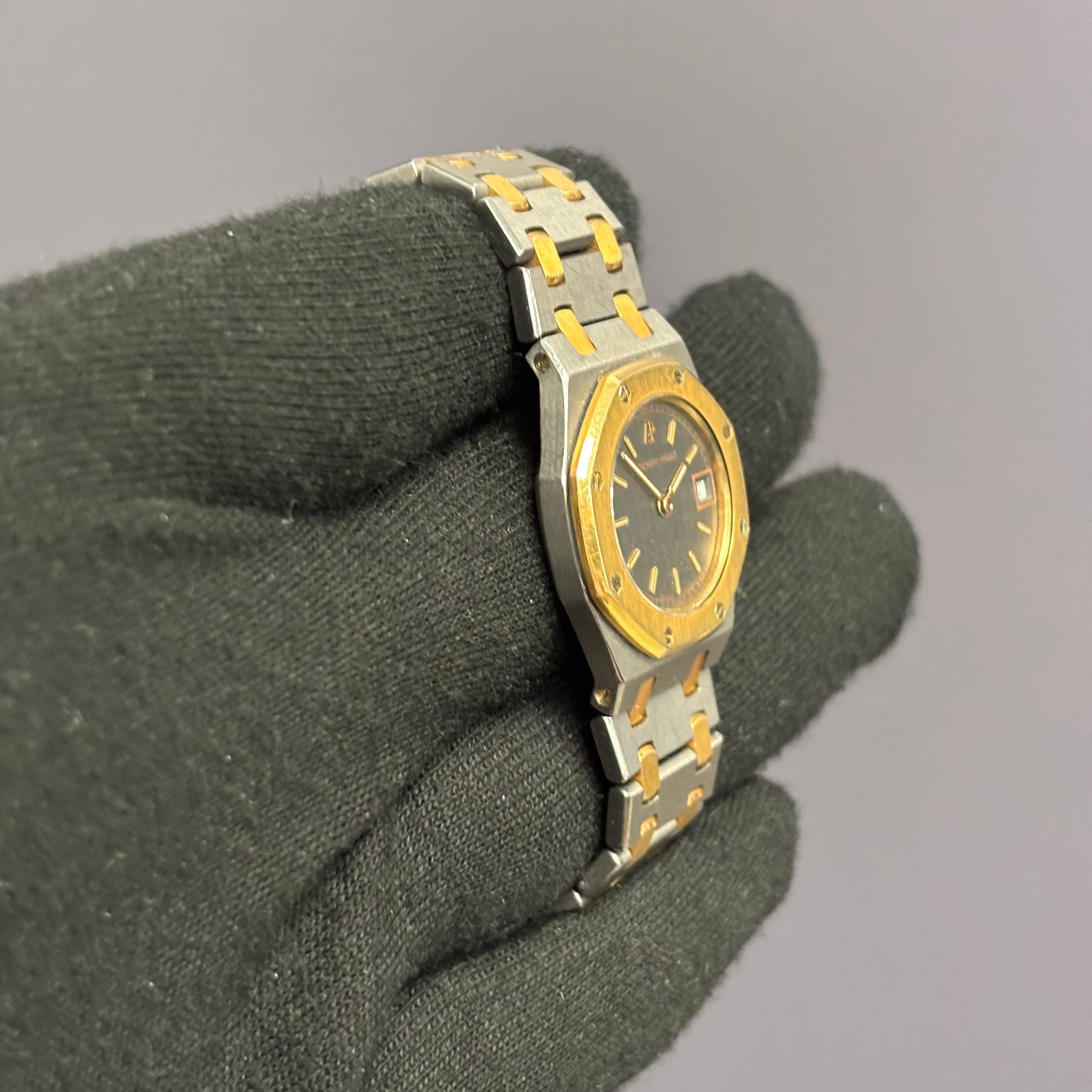 Audemars Piguet Royal Oak 25mm Grey Dial Watch Ref# 6008SA - Happy Jewelers Fine Jewelry Lifetime Warranty